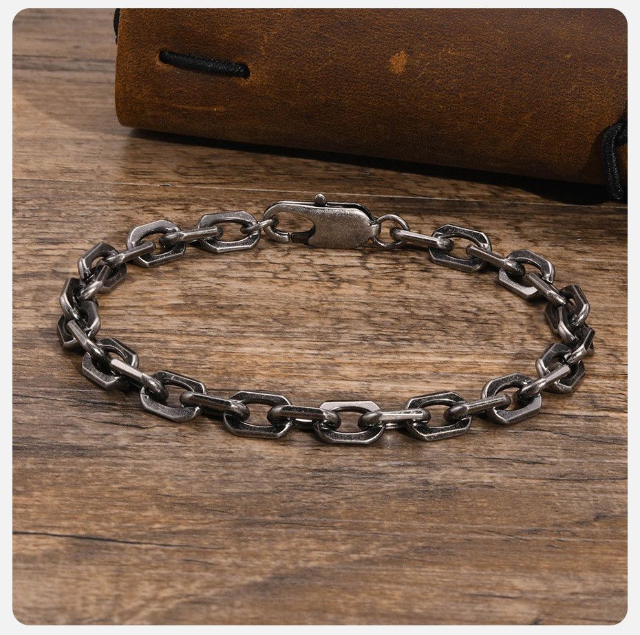 Jewelry 6.5mm Chain Wristband Bracelets Size ONE SIZE - 2 Thumbnail