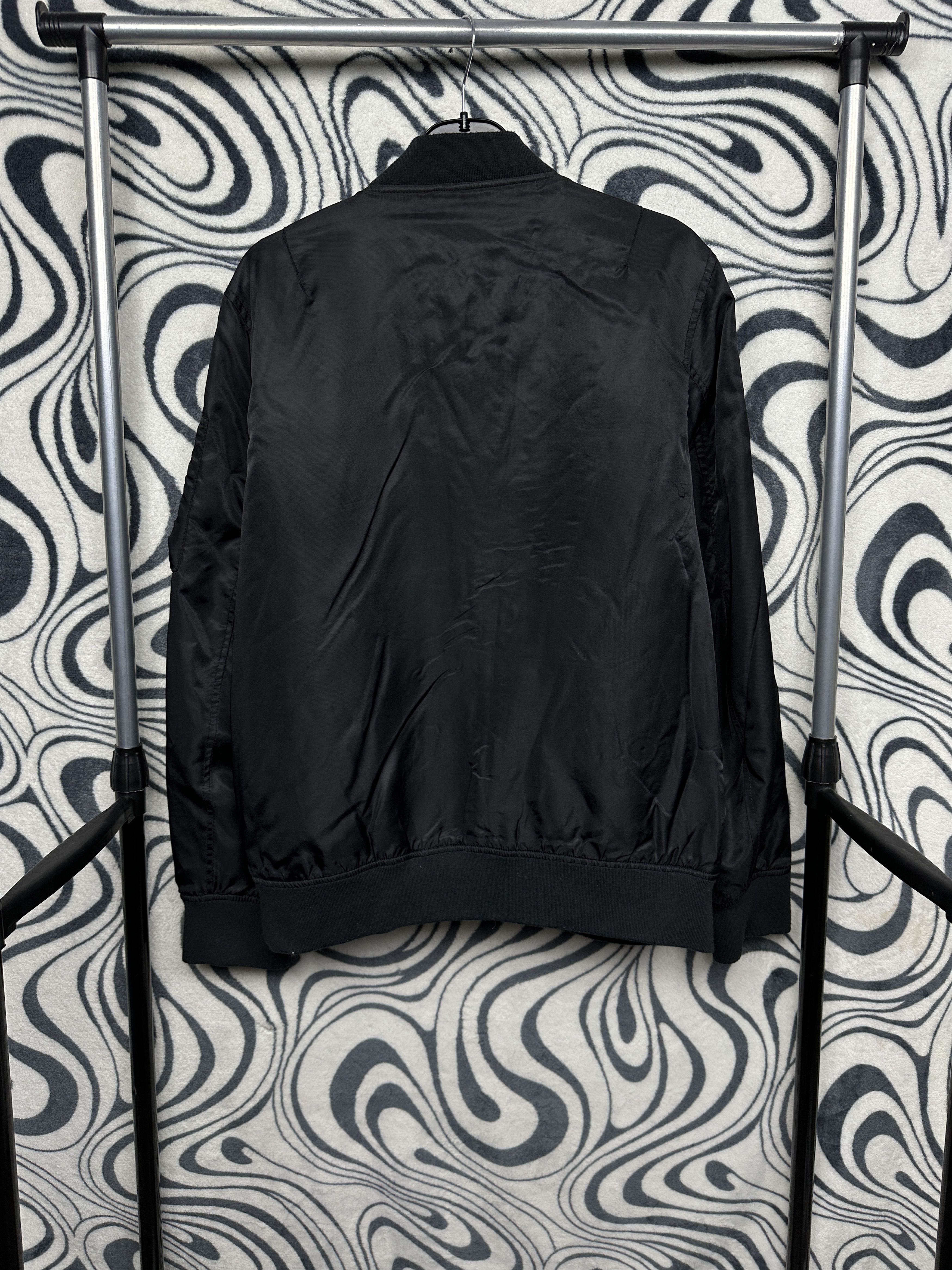 Vintage Vintage Mens Nylon MA1 Bomber Jacket Size US L / EU 52-54 / 3 - 5 Thumbnail