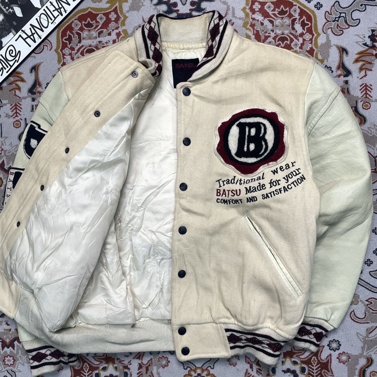 Designer × Japanese Brand Vintage Ba-Tsu Studio Varsity Jacket Size US M / EU 48-50 / 2 - 5 Thumbnail