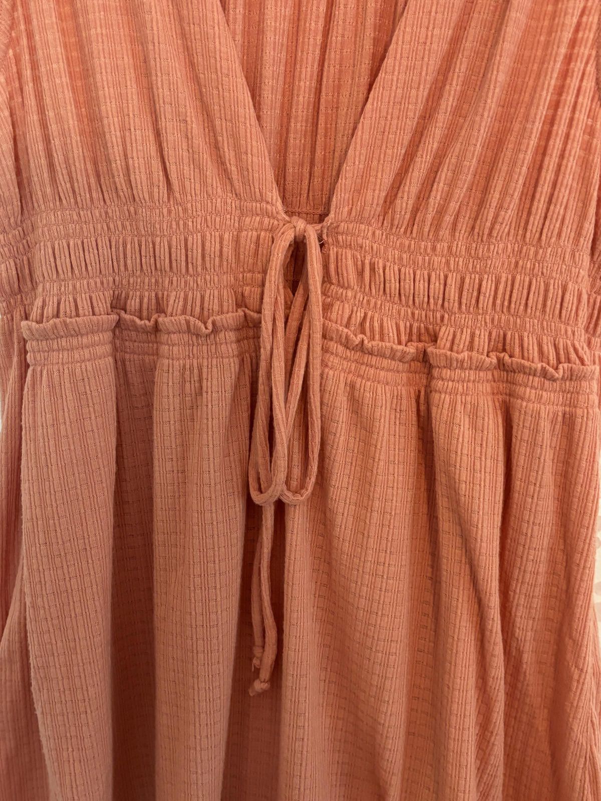 Free People Free People Beach Bound Peach Boho Tank Top sz S Size S / US 4 / IT 40 - 6 Thumbnail