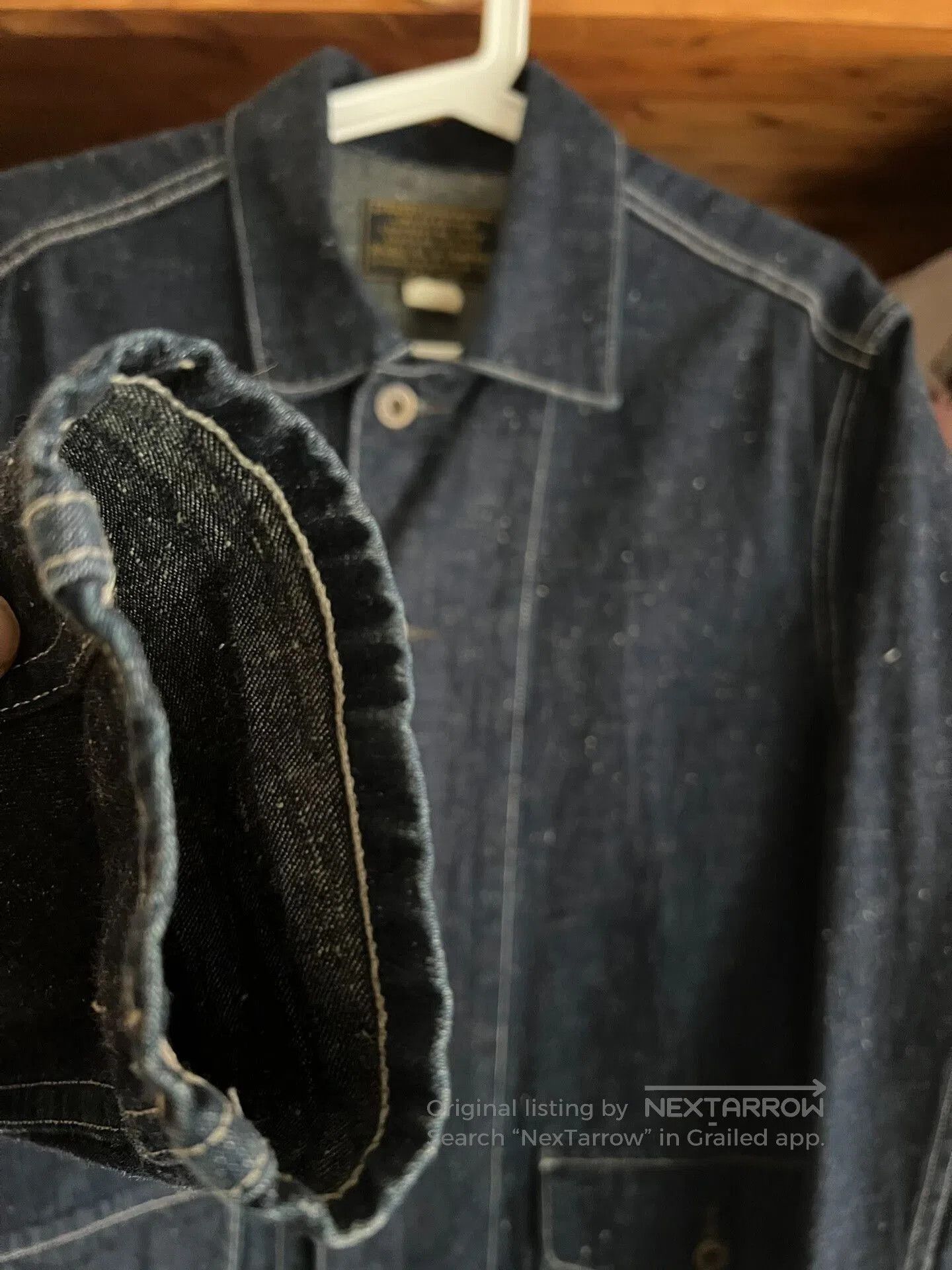 RRL Ralph Lauren RRL Double RL Snowflake Denim Work Jacket. Size US XS / EU 42 / 0 - 4 Thumbnail