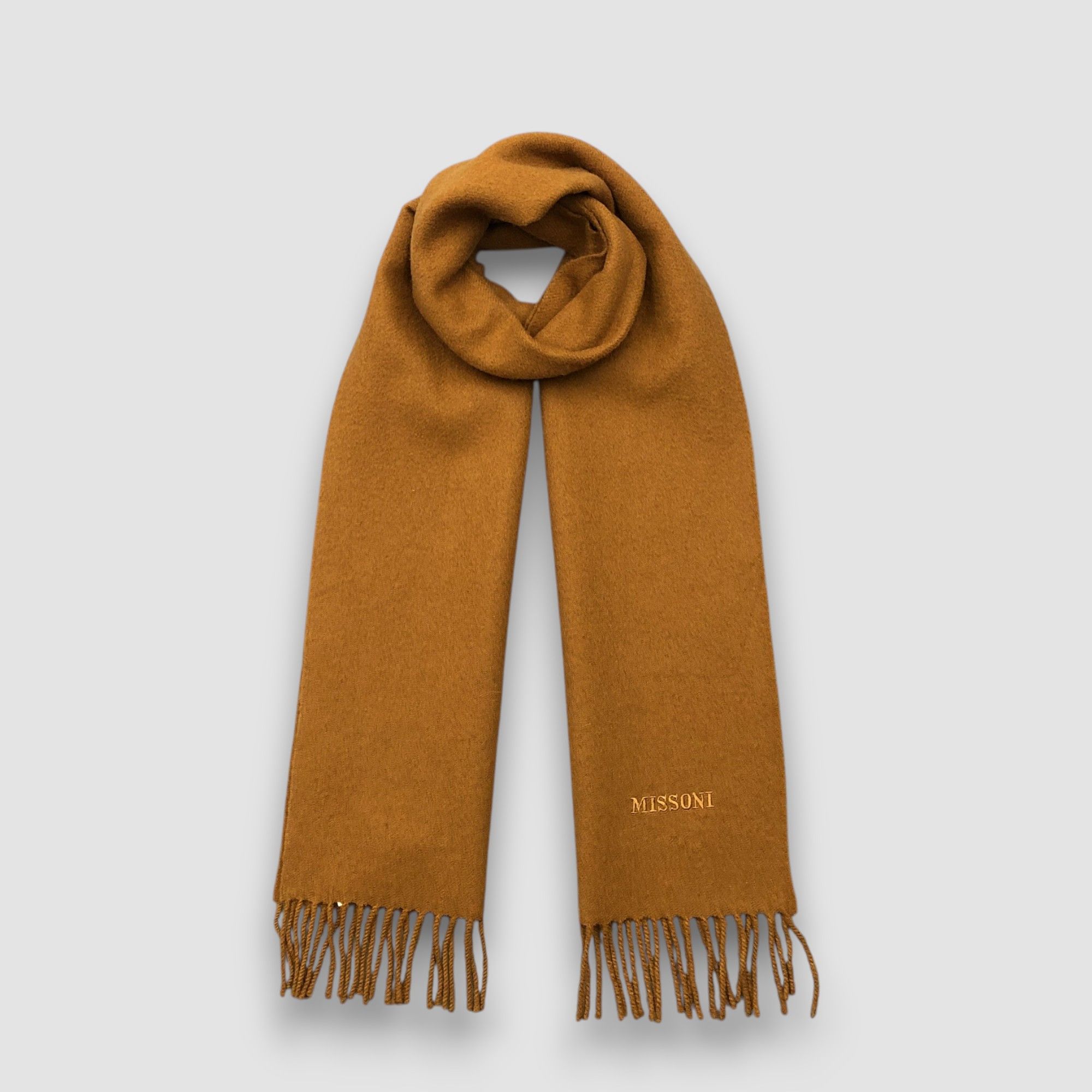 Missoni Vintage Missoni Scarf Muffler Fringe Wool Winter Scarves Size ONE SIZE - 1 Thumbnail