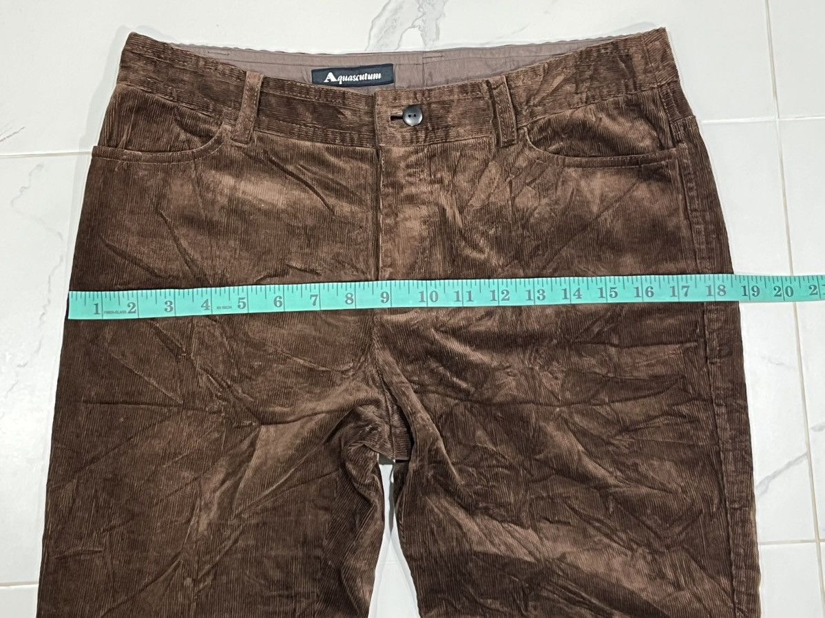 Aquascutum Aquascutum Japan Corduroy Trousers Brown Classic Pants Size US 30 / EU 46 - 23 Thumbnail