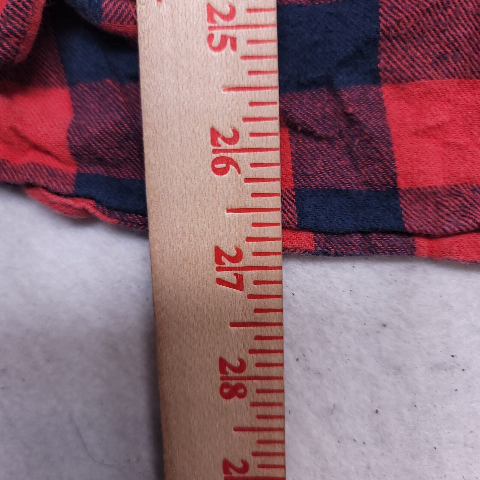 Boston Traders Boston Traders Buffalo Check Flannel Shirt Mens Size M Red Size US M / EU 48-50 / 2 - 7 Thumbnail