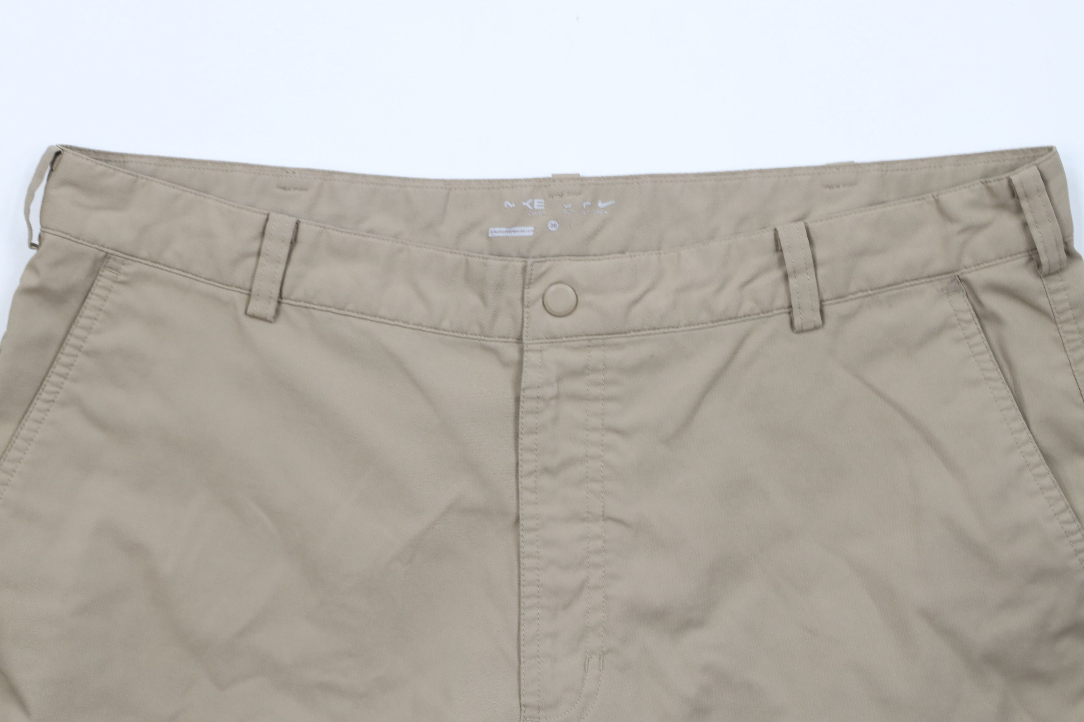 Nike Nike Golf Travis Scott Mini Swoosh Cargo Shorts Beige Khaki Size US 36 / EU 52 - 2 Thumbnail