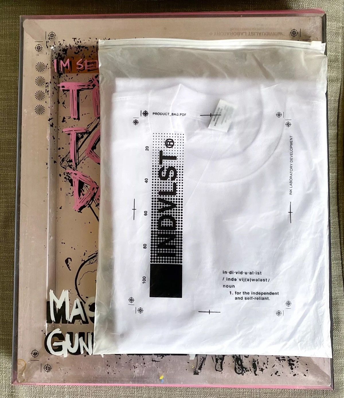 Other Machine Gun Kelly INDVLST Long Sleeve DIY Tickets Downfall Size US M / EU 48-50 / 2 - 1 Thumbnail