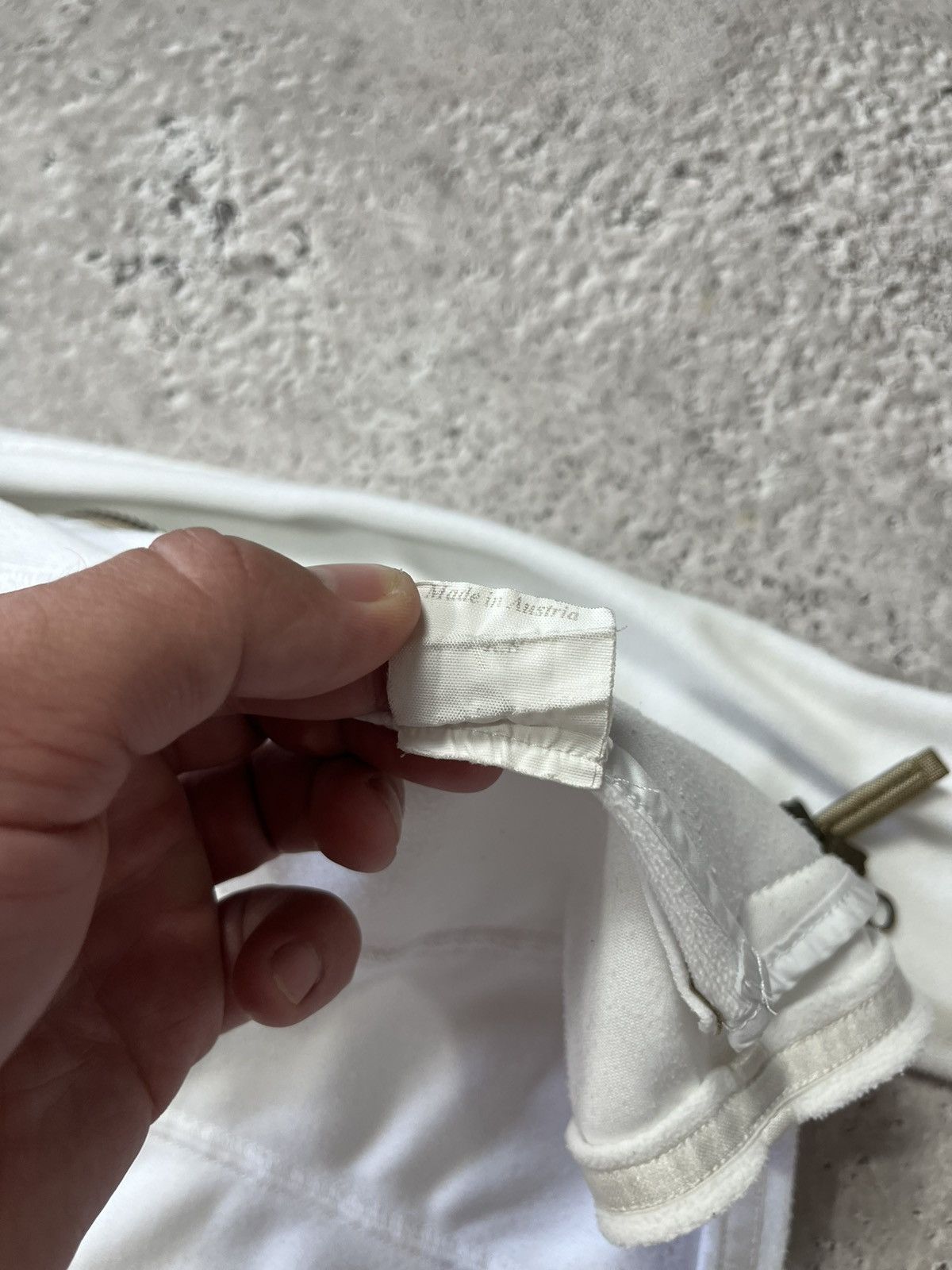 Frauenschuh Frauenschuh White Fleece Zip-Up Jacket Made in Austria Size XS / US 0-2 / IT 36-38 - 8 Thumbnail