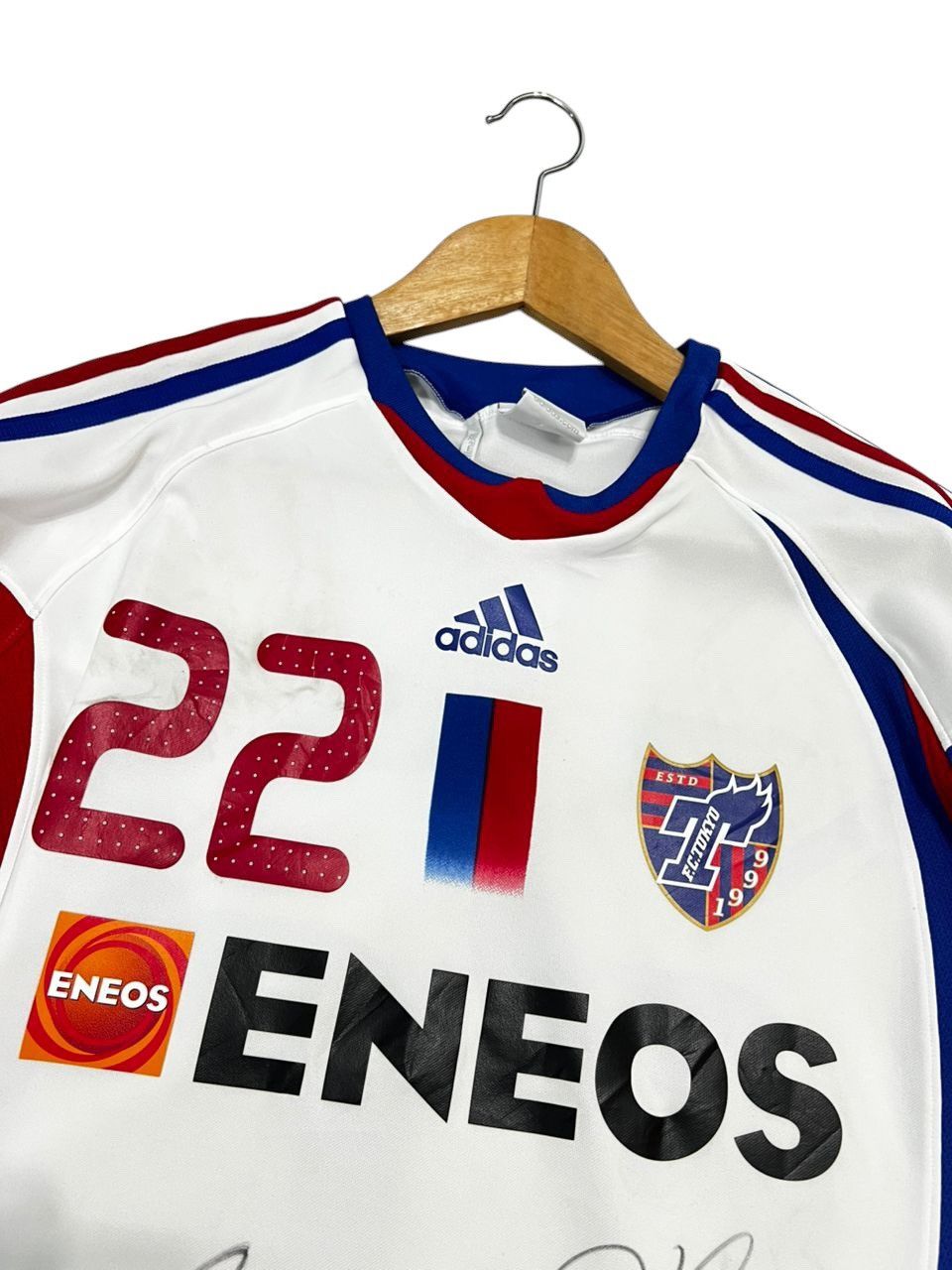 Adidas J League FC Tokyo 2008 away Jersey Size US S / EU 44-46 / 1 - 4 Thumbnail