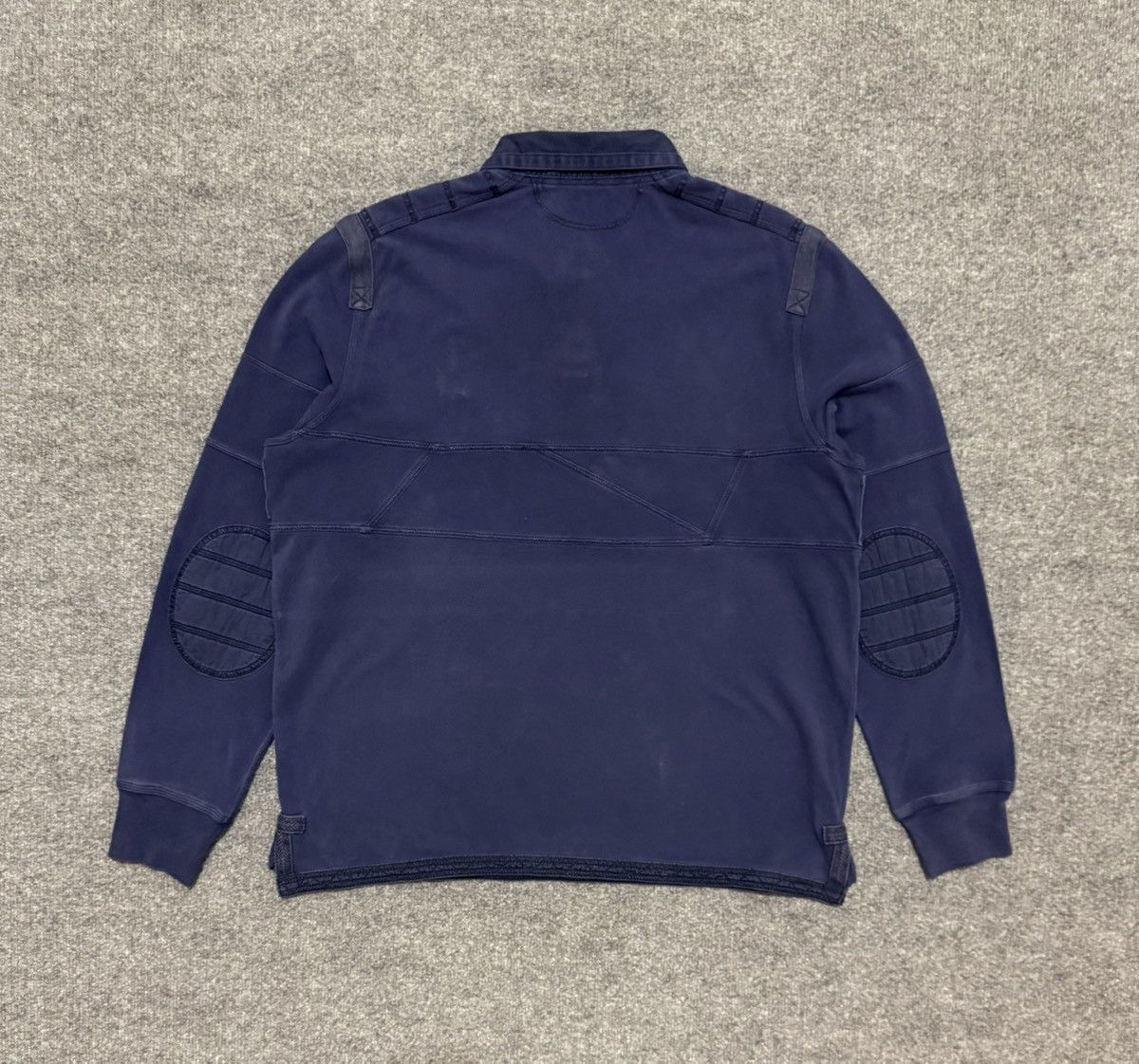 Polo Ralph Lauren Vintage Polo RL Big Pony Rugby With Elbow Patches Size US XL / EU 56 / 4 - 10 Thumbnail