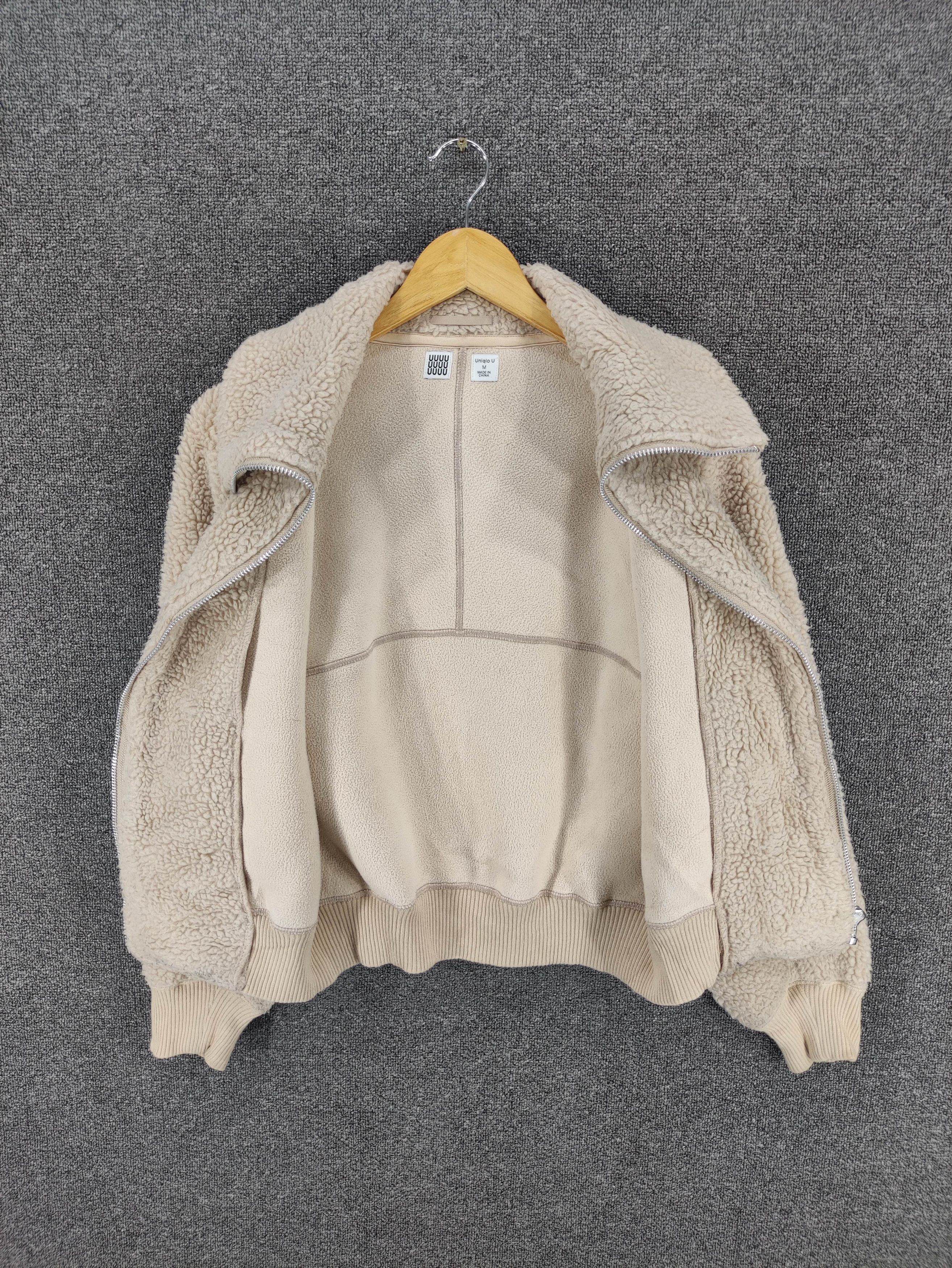 Lemaire × Uniqlo Lemaire U Uniqlo Sherpa Jacket Zipper Size M / US 6-8 / IT 42-44 - 3 Thumbnail