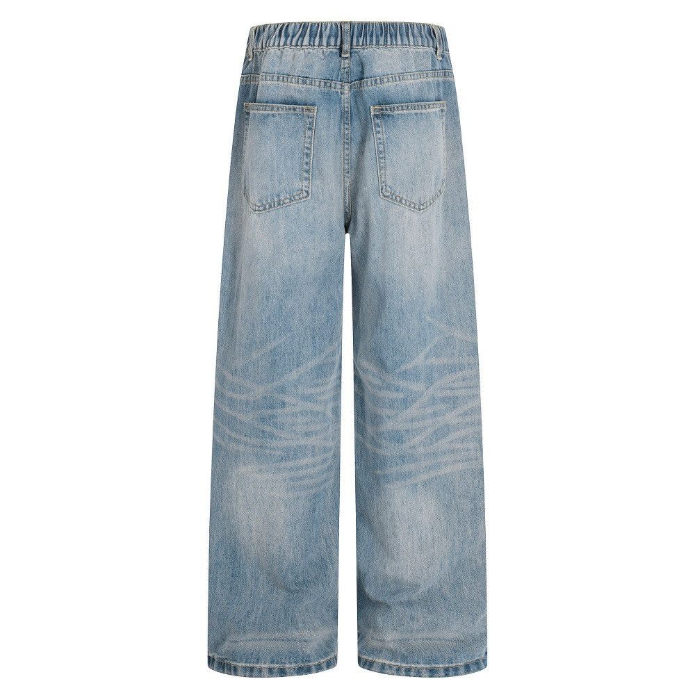 Jean American retro washed distressed jeans for men Size US 32 / EU 48 - 2 Thumbnail