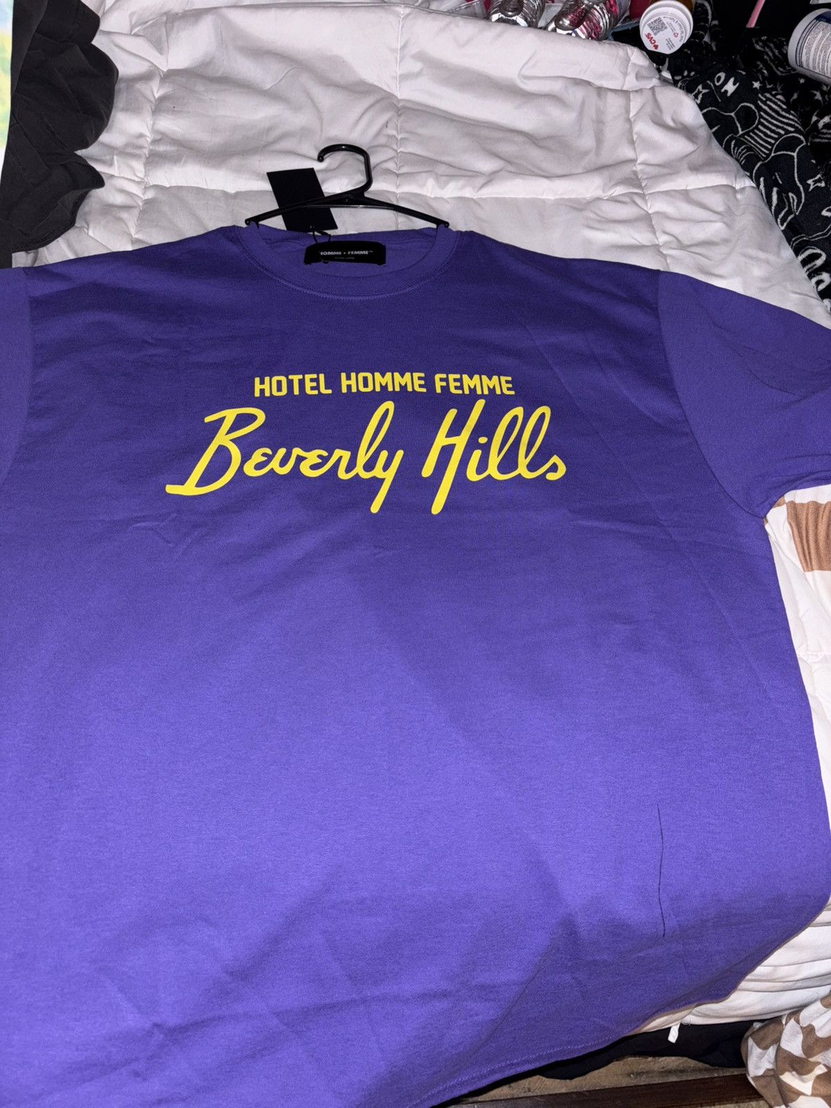 Homme + Femme La HOTEL HOMME FEMME BEVERY HILLS TEE Size US XL / EU 56 / 4 - 1 Thumbnail