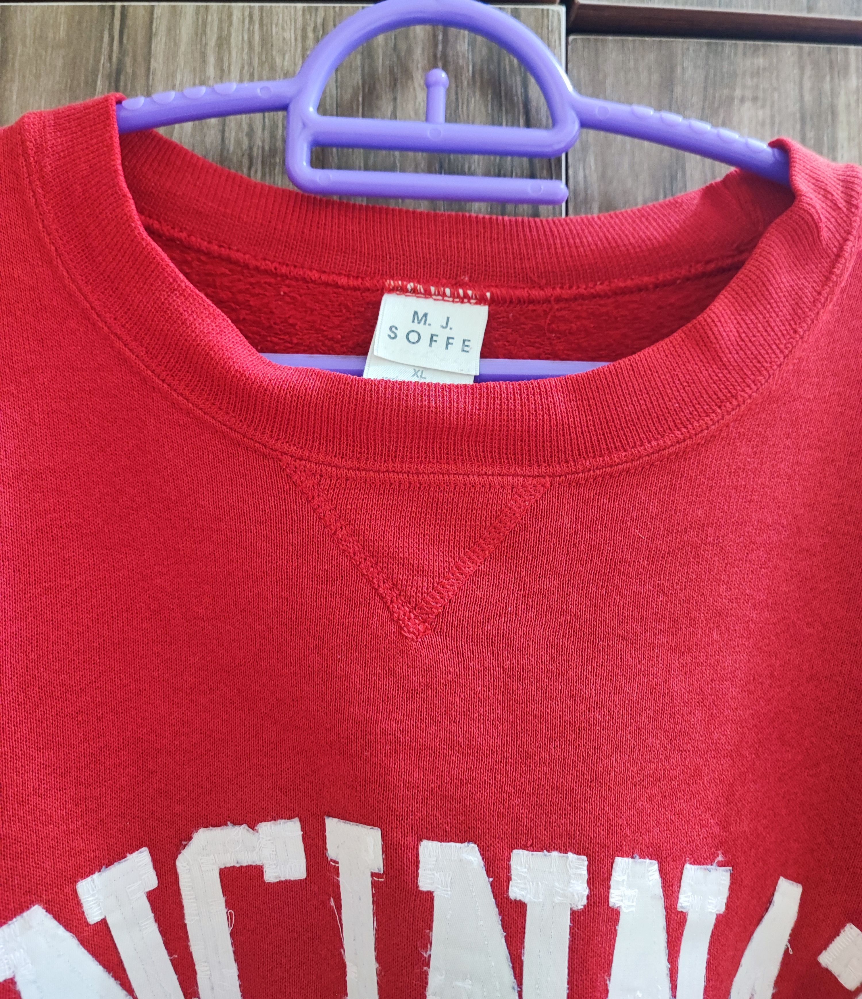 Vintage Vintage 90's Cincinnati Crewneck boxy Sweatshirt Size US L / EU 52-54 / 3 - 6 Thumbnail