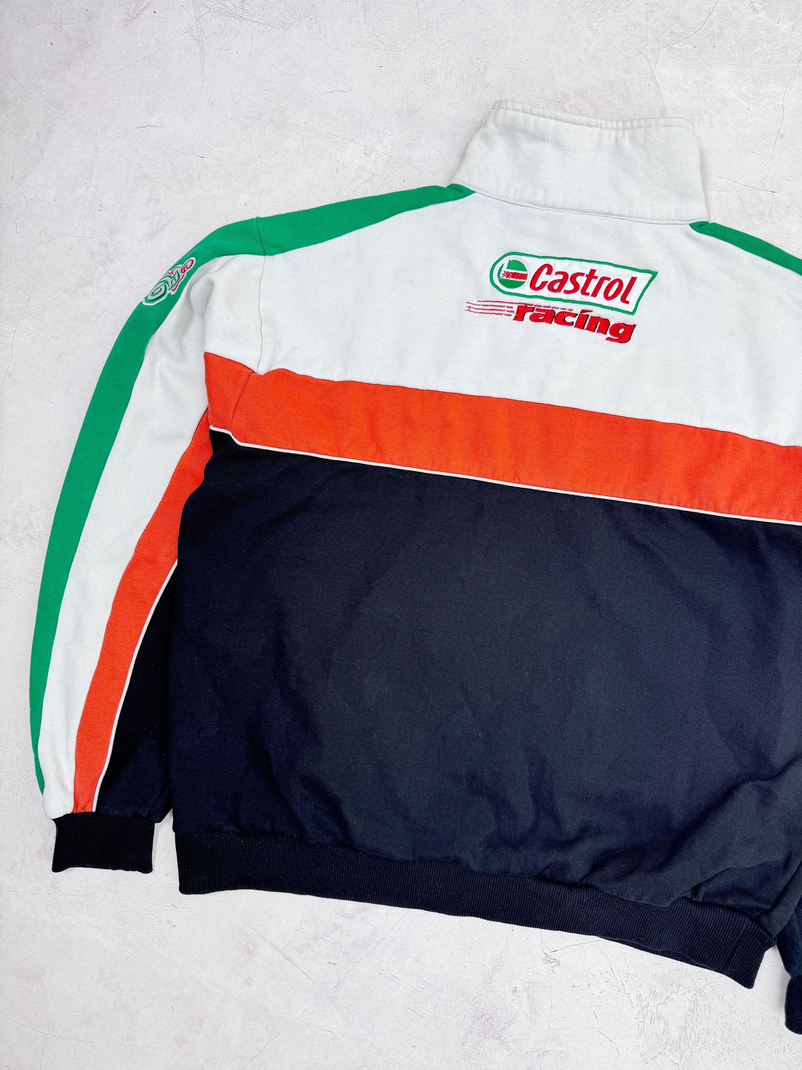 Other Castrol Racing Sweatshirt 1/4 Zip Motorcycle Size US XL / EU 56 / 4 - 15 Thumbnail
