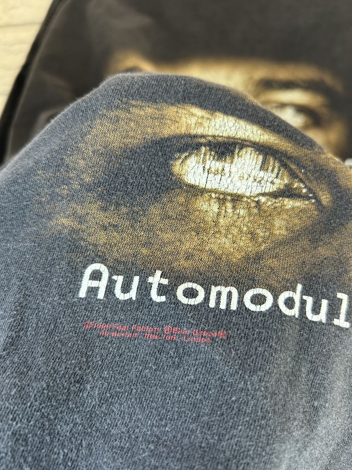 Band Tees × Vintage Vintage Fear Factory Obsolete Sun Faded T Shirt RARE Size US L / EU 52-54 / 3 - 5 Thumbnail