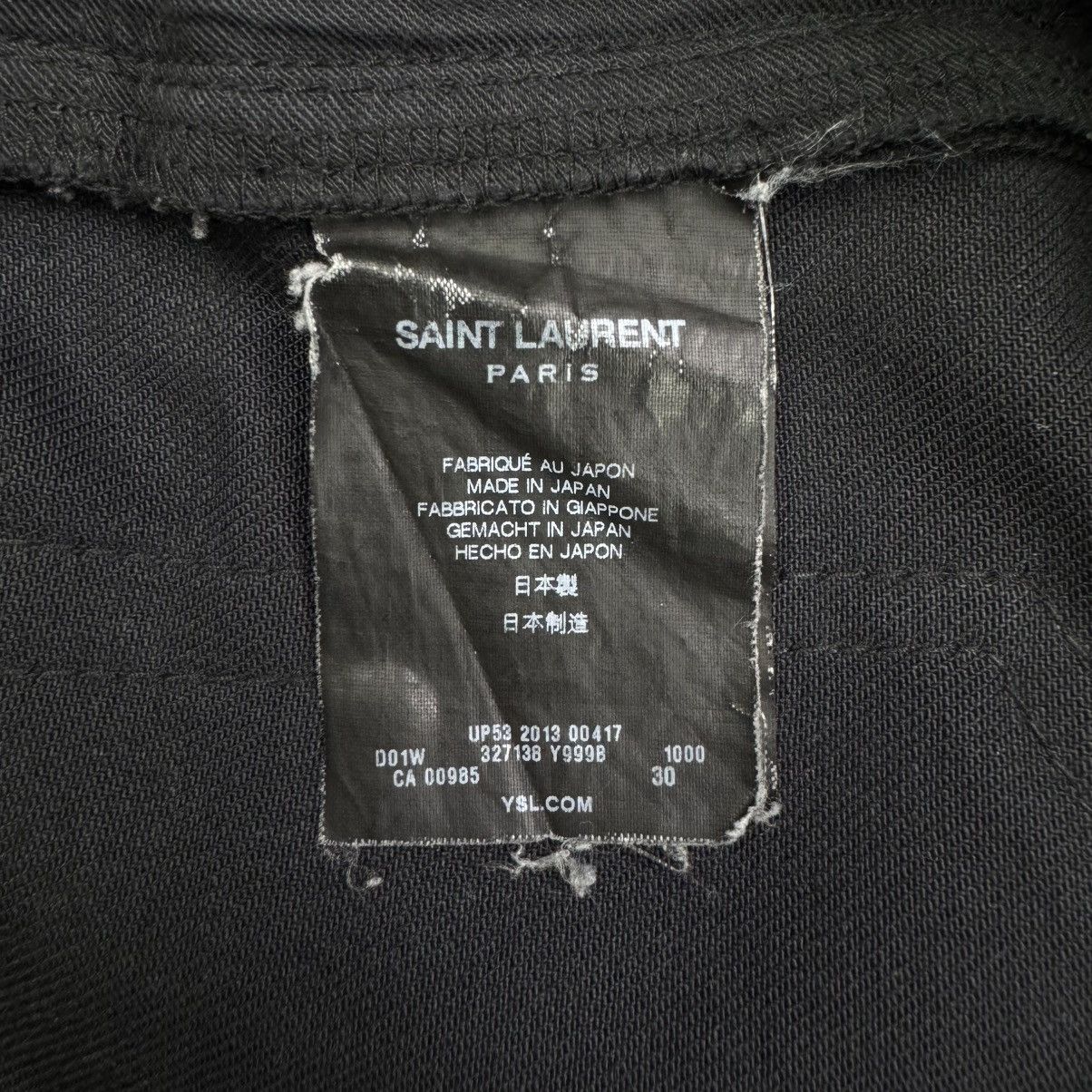 Saint Laurent Paris SAINT LAURENT PARIS FW13 BLACK D02 DENIM Size US 30 / EU 46 - 4 Thumbnail