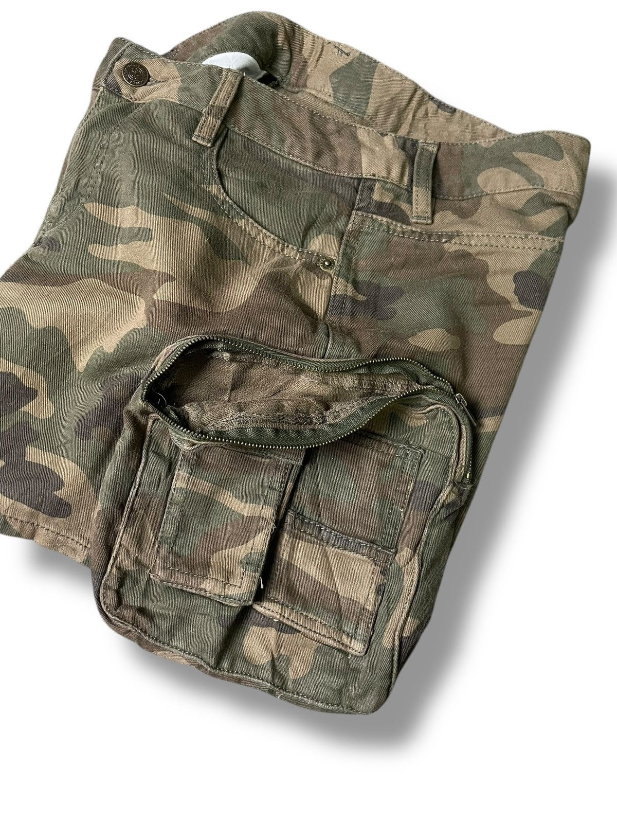 Japanese Brand × Vintage Girls Magic Camouflage Mini Skirts (53) Size 27" / US 4 / IT 40 - 6 Thumbnail