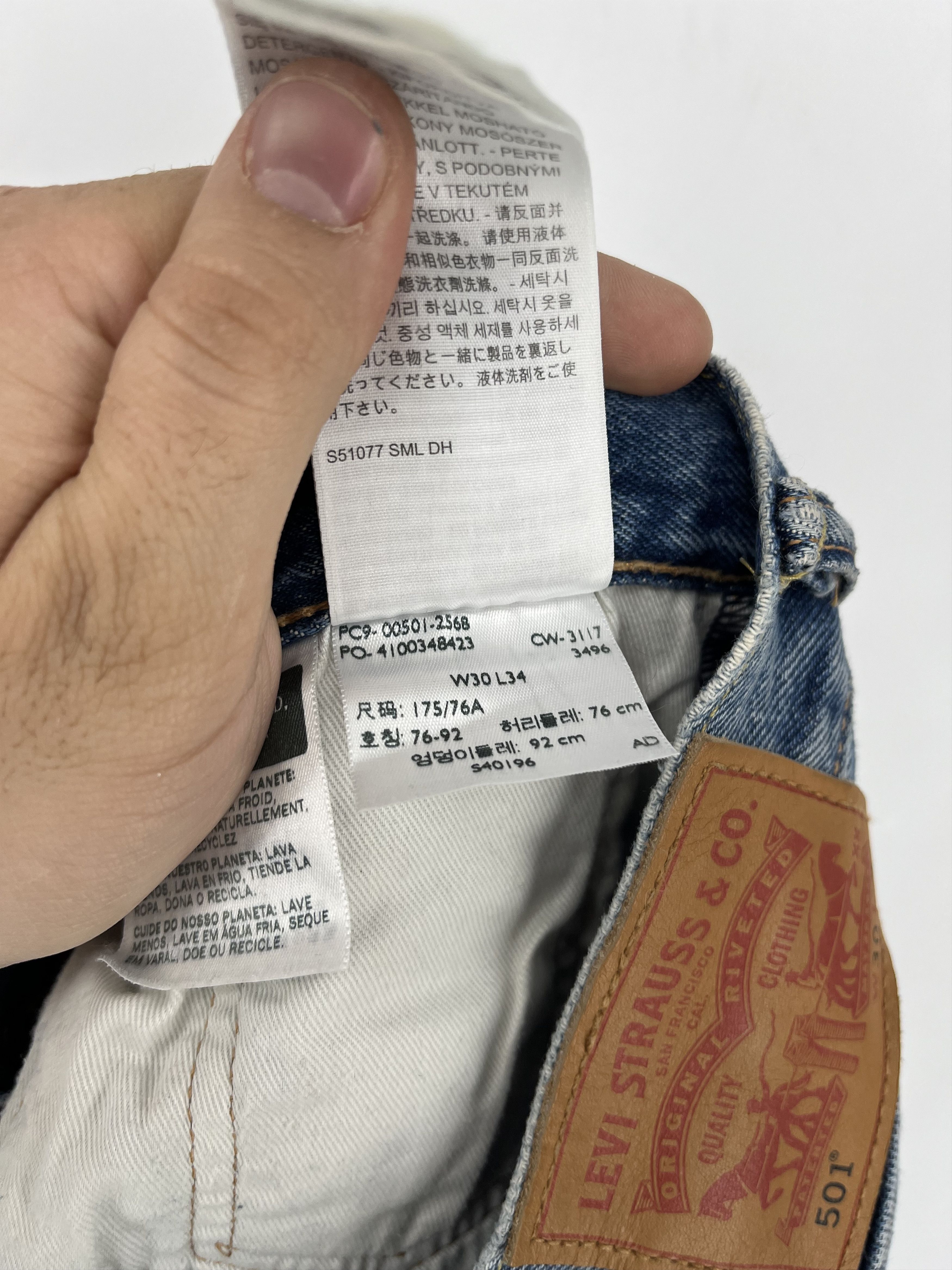 Levi's × Levi's Vintage Clothing Remate Pantalon Mezclilla Levis 501 Casual Moda Envio Gratis Size US 30 / EU 46 - 16 Thumbnail