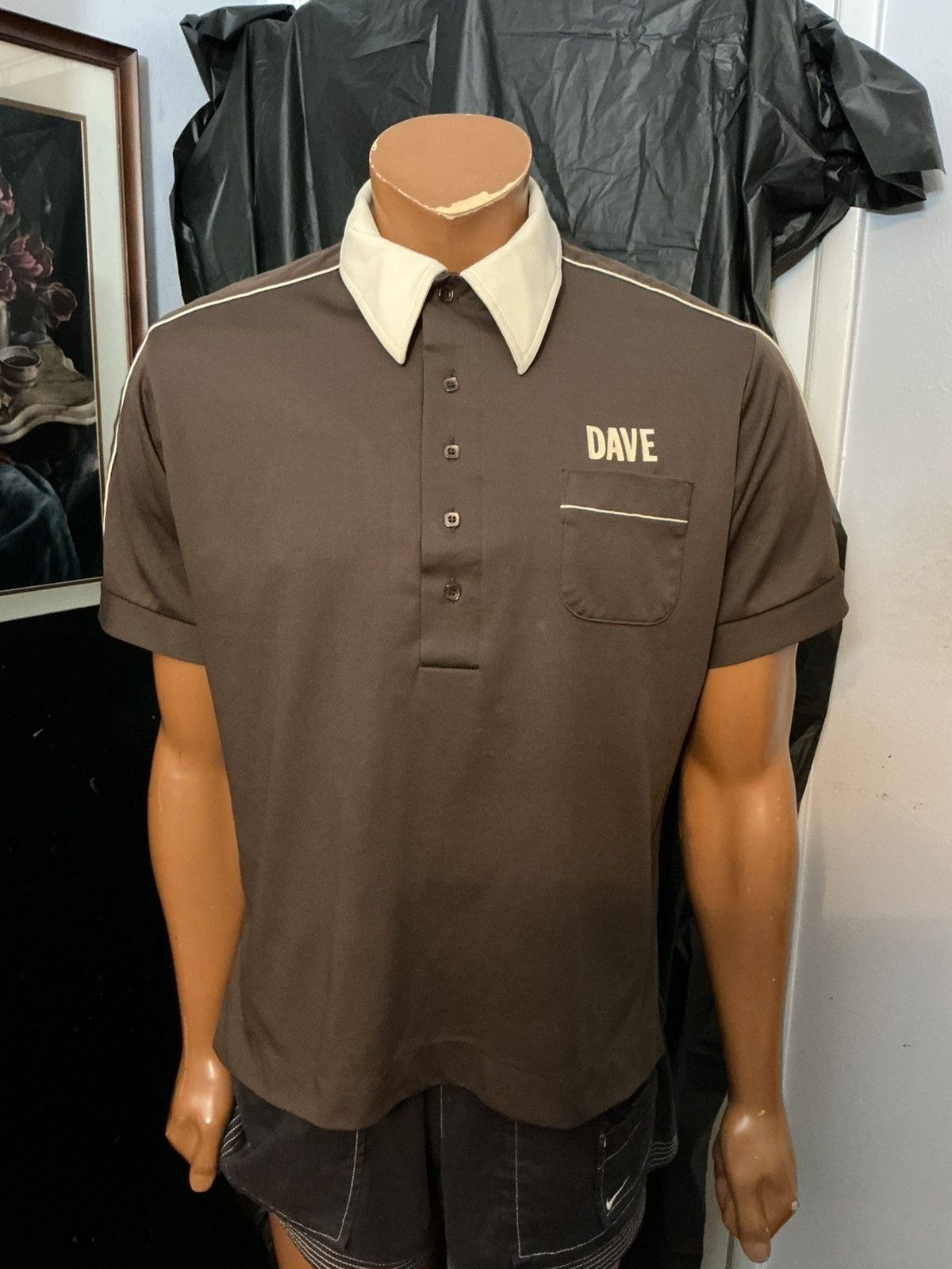 Vintage Vintage 70s King Louie The Company Store Bowling Polo Shirt Size US L / EU 52-54 / 3 - 10 Thumbnail