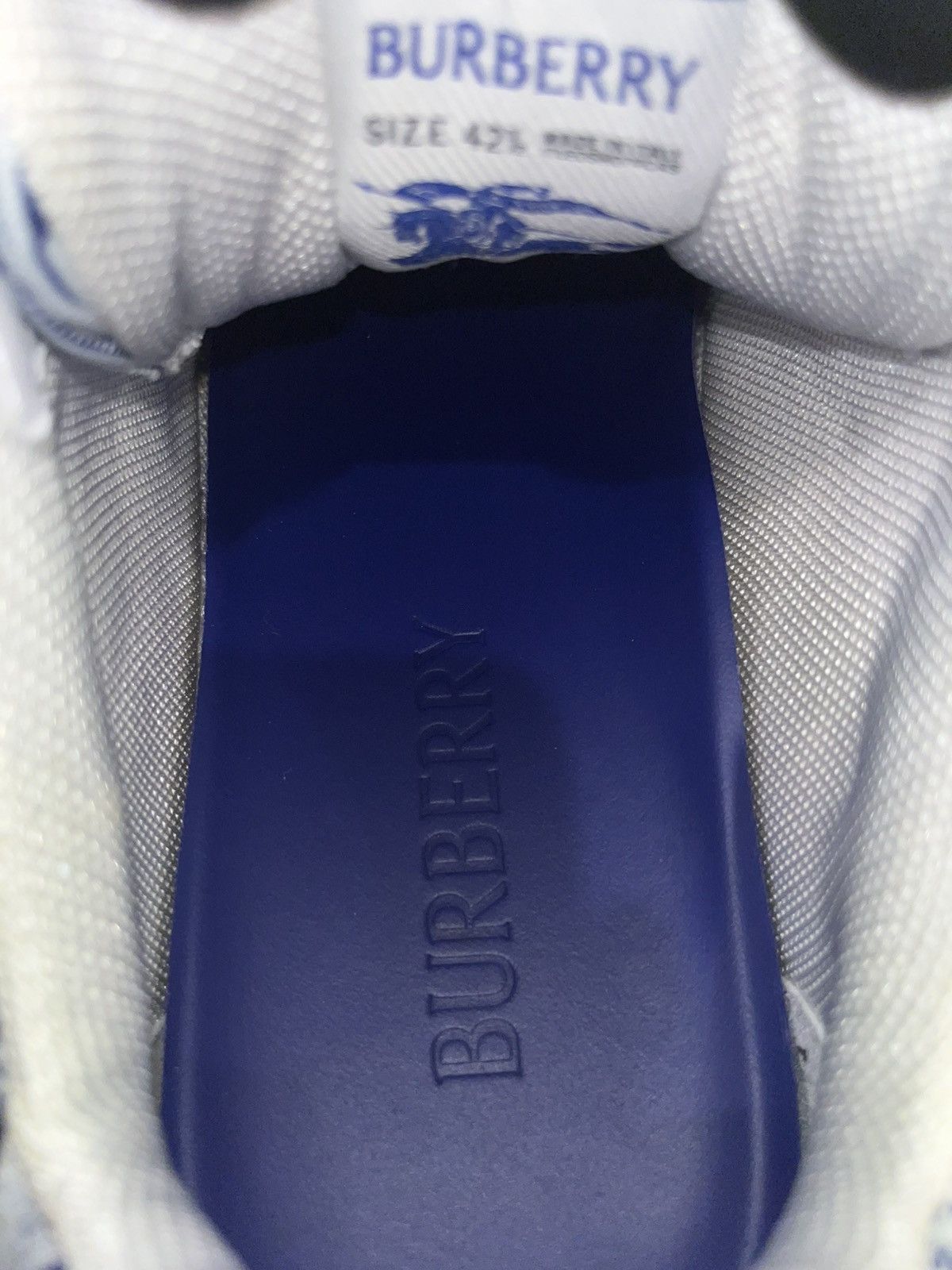 Burberry Burberry Check Knit Box Sneakers Size US 9.5 / EU 42-43 - 20 Thumbnail