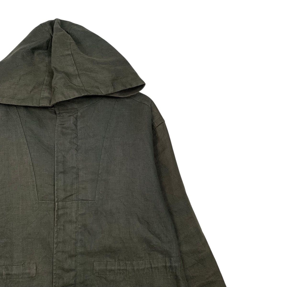 Japanese Brand Chambre De Nimes Hooded Military Parka Size M / US 6-8 / IT 42-44 - 5 Thumbnail
