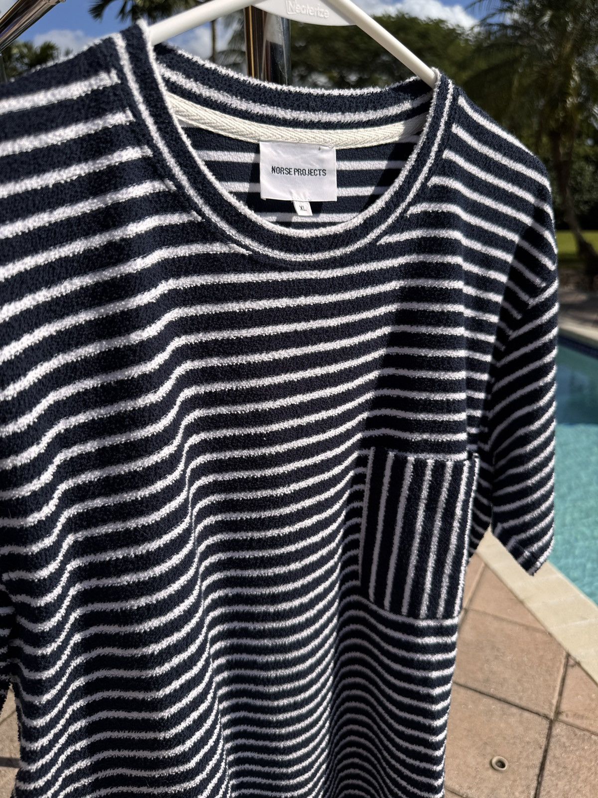 Norse Projects Norse Projects Striped Towel Tee size XL Size US XL / EU 56 / 4 - 2 Thumbnail