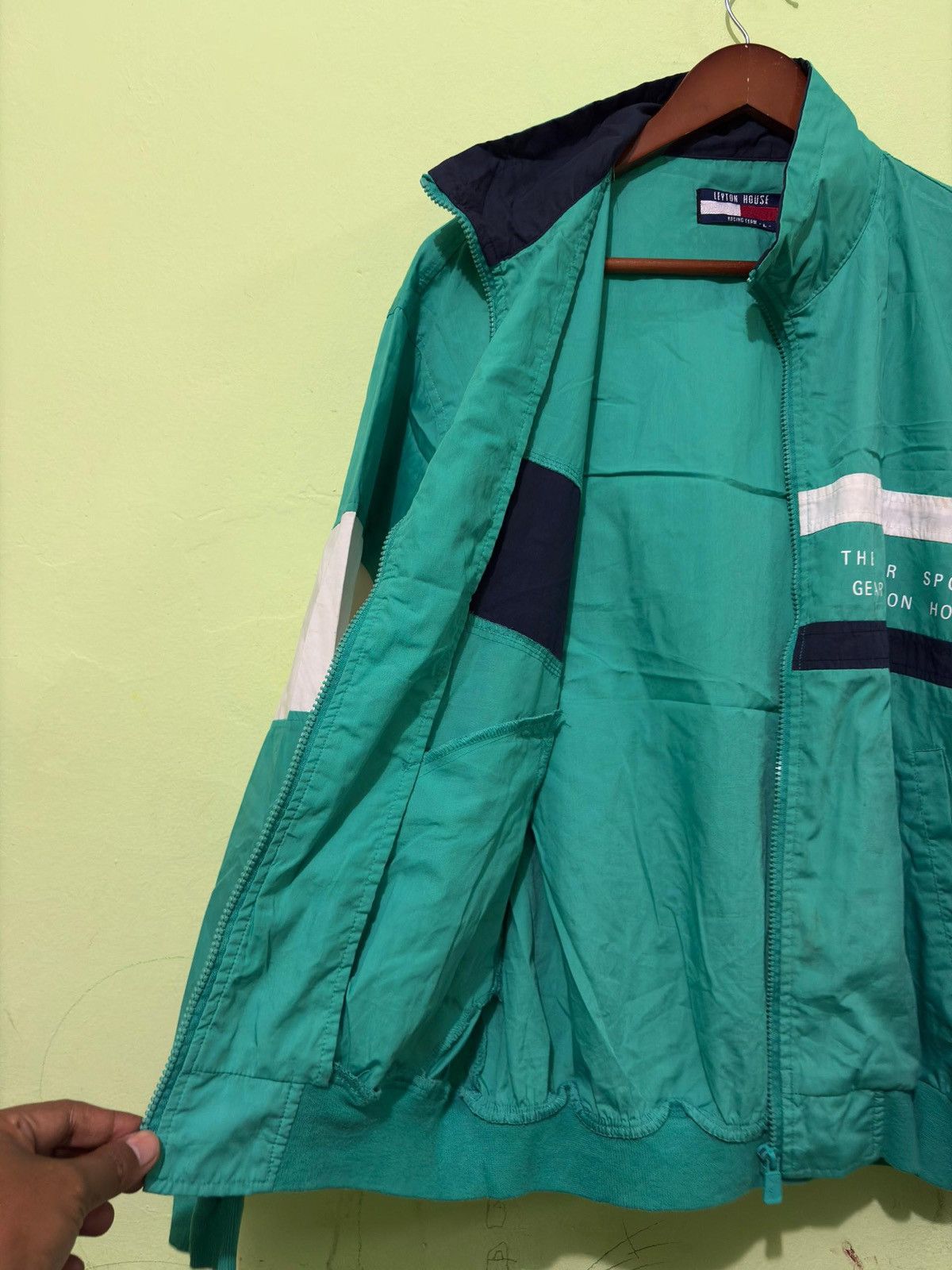 Other Vintage 90's Leyton House Racing Team Light Jacket Design Size US M / EU 48-50 / 2 - 4 Thumbnail