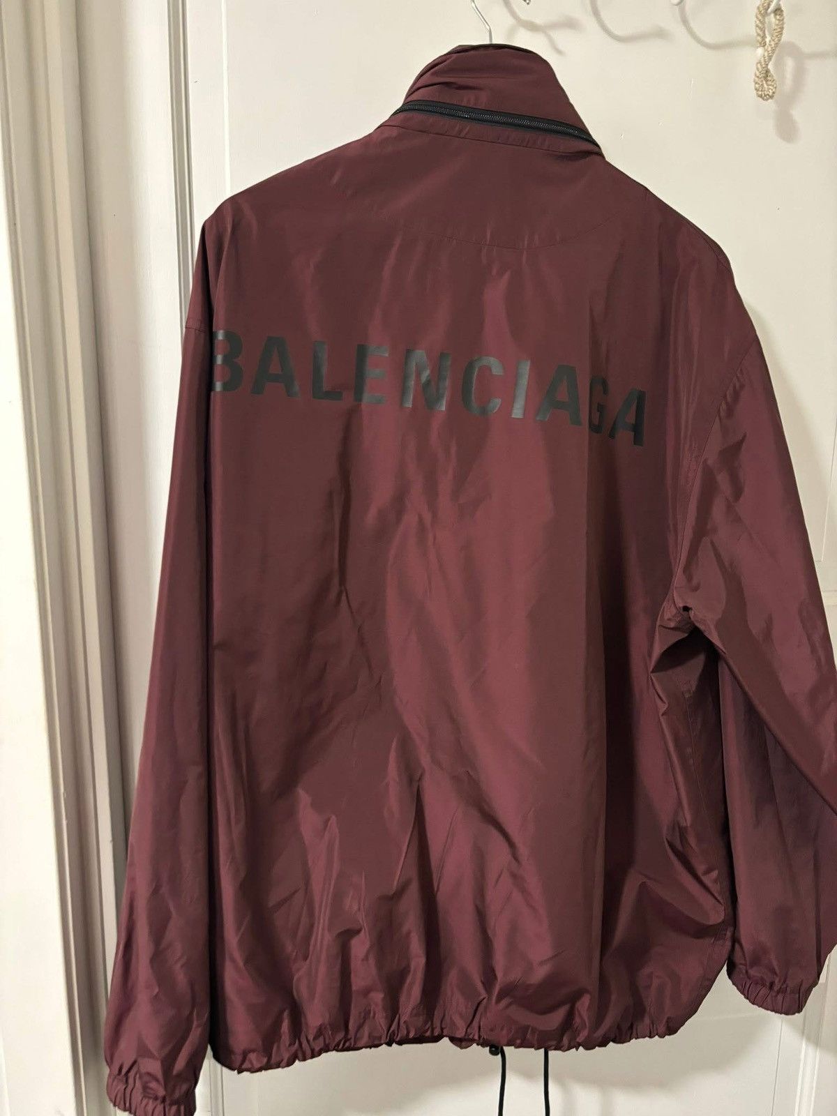 Balenciaga Back logo windbreaker Size US L / EU 52-54 / 3 - 1 Thumbnail