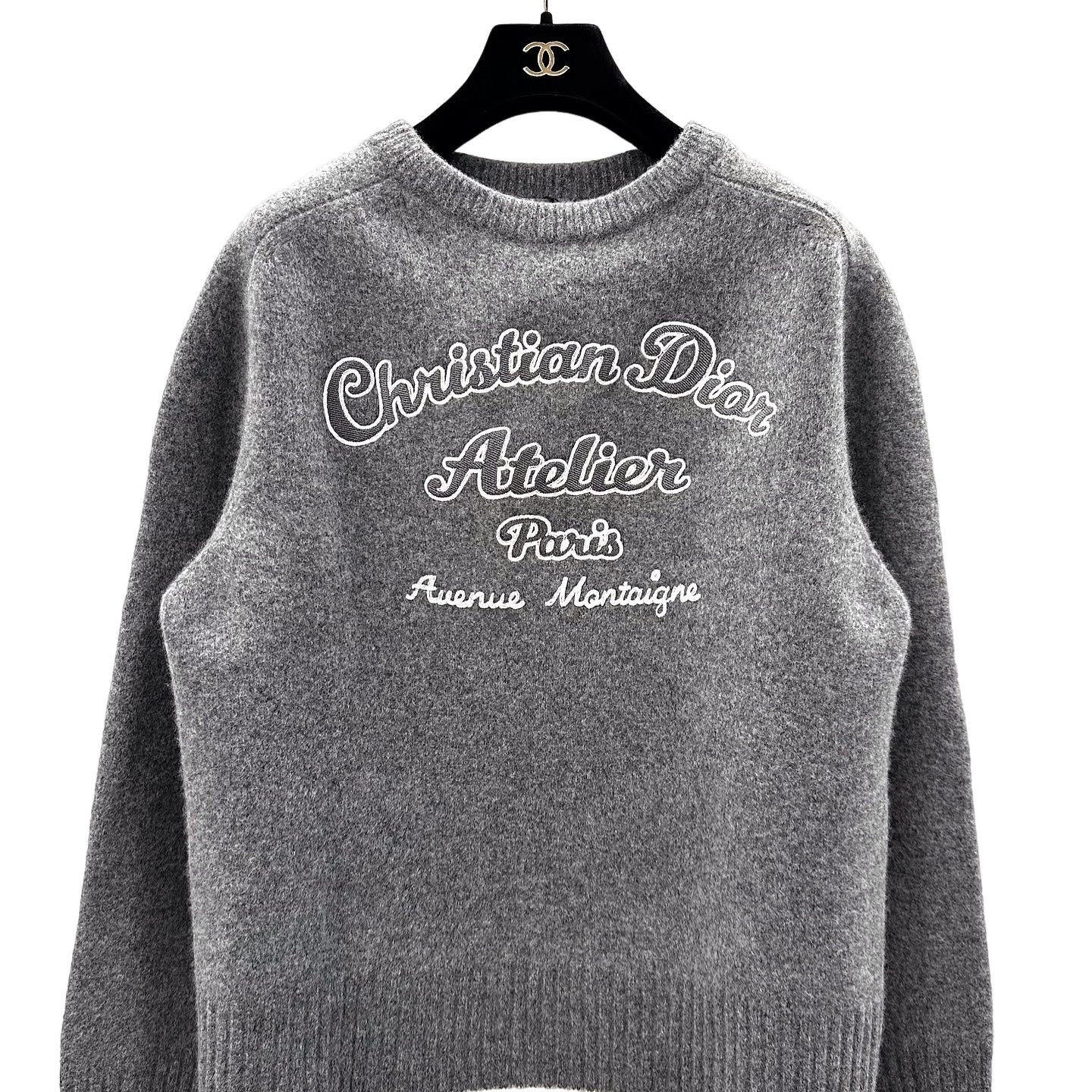 Dior Dior Gray Atelier Logo Sweatshirt | Grailed