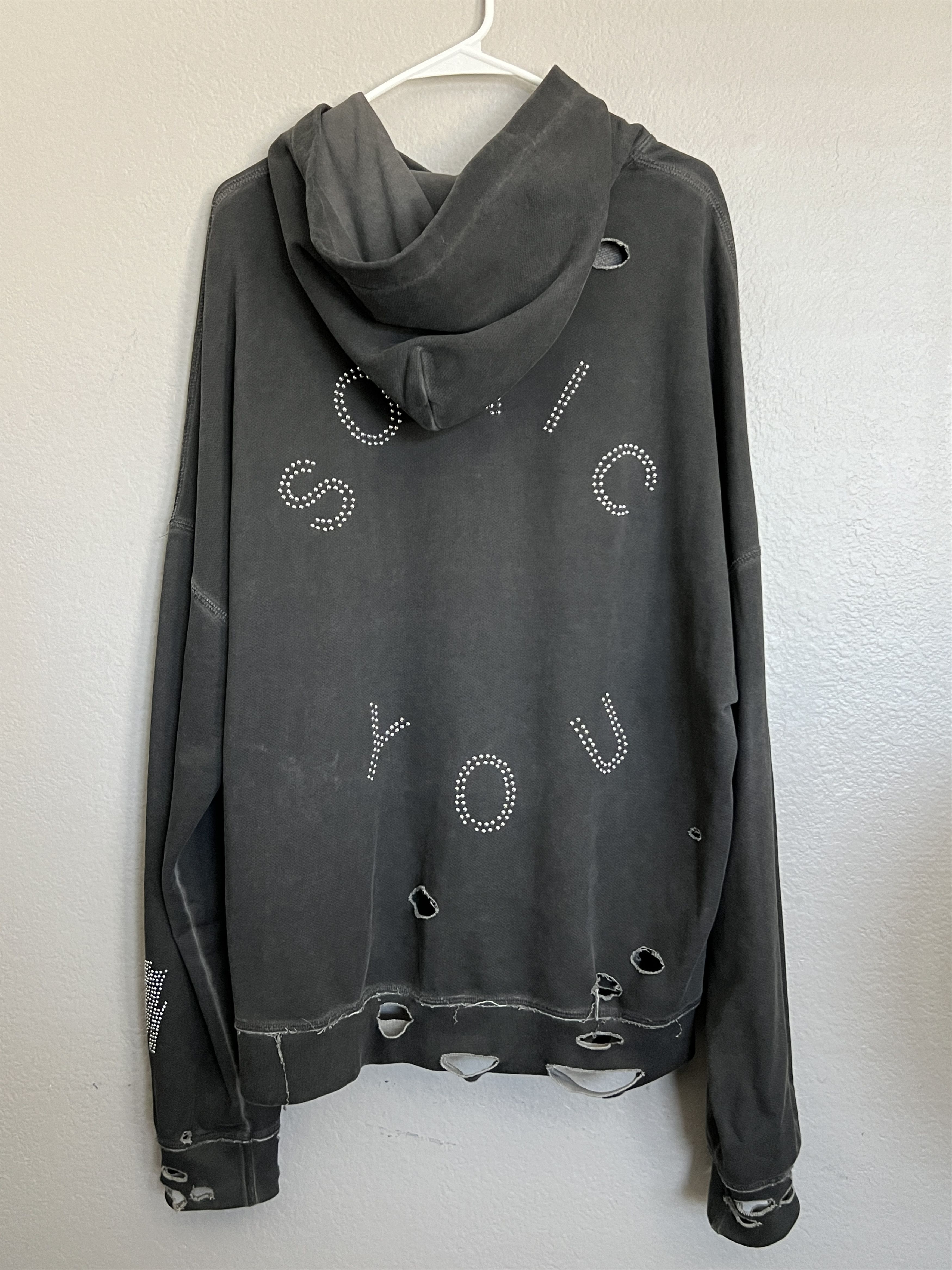 Misbhv MISBHV 'Sonic You' Studded Hoodie Size US M / EU 48-50 / 2 - 3 Thumbnail