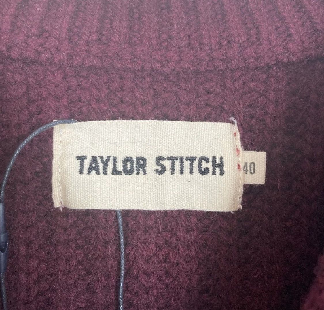 Taylor Stitch Taylor Stitch Wharf Sweater Red Merino Wool Knit Crewneck M Size US M / EU 48-50 / 2 - 4 Thumbnail