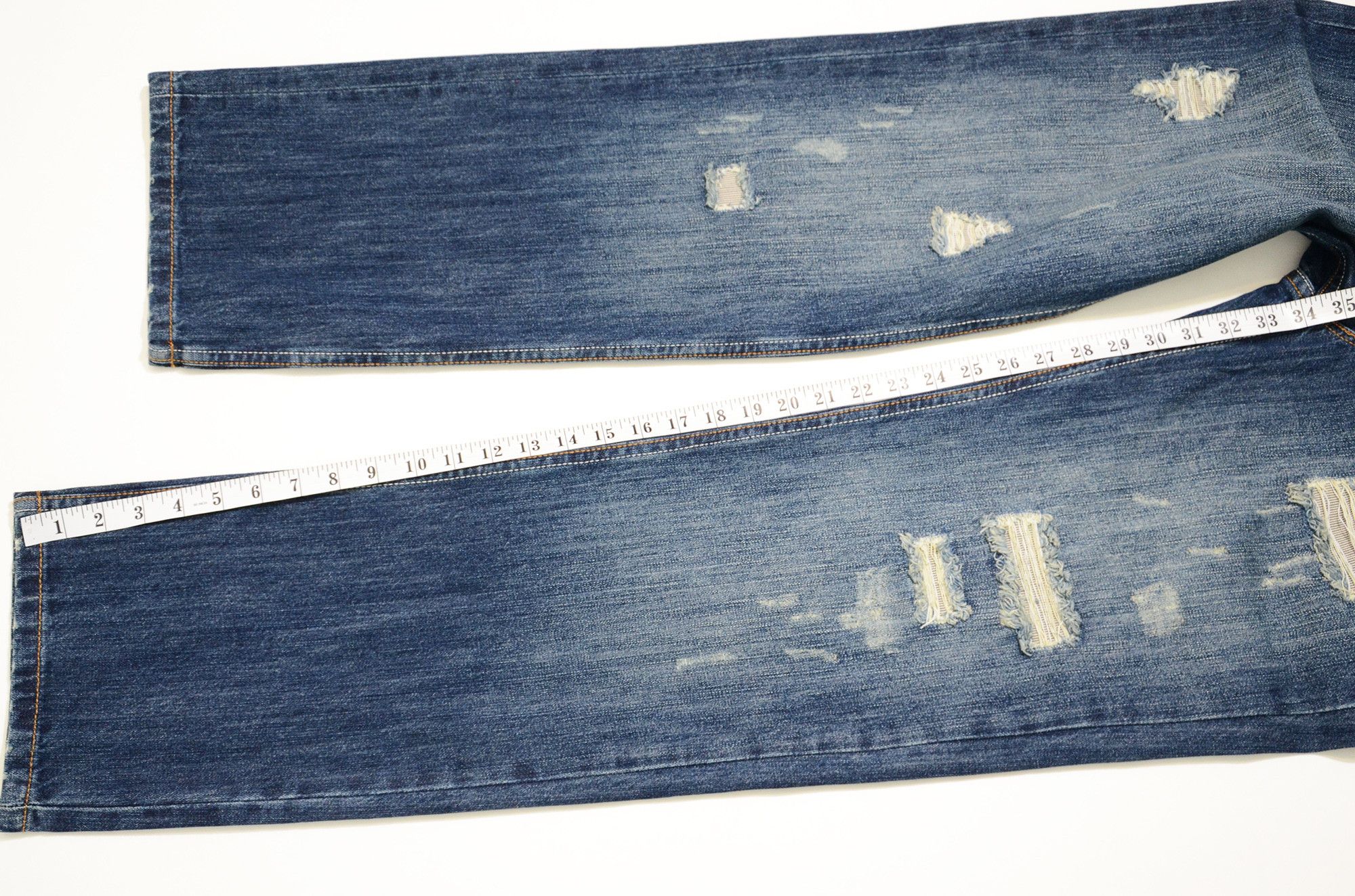 Other Le Paco Jeans Y2K New York Ripped Hiphop Streetwear Size US 32 / EU 48 - 15 Thumbnail
