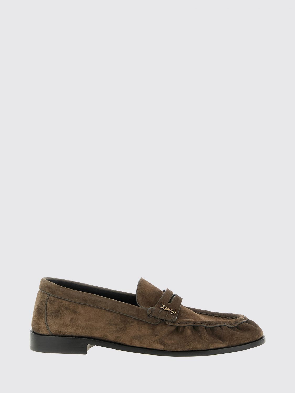 Saint Laurent Paris Saint Laurent Loafers Men Charcoal Size US 11 / EU 44 - 1 Thumbnail