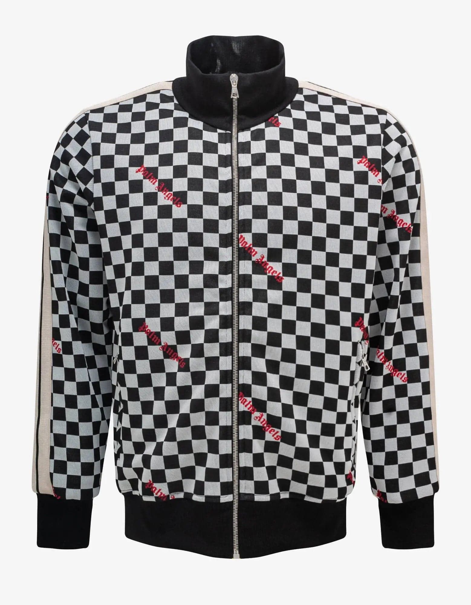 Palm Angels Palm Angels Jacquard Damier Track Jacket Size US L / EU 52-54 / 3 - 1 Thumbnail