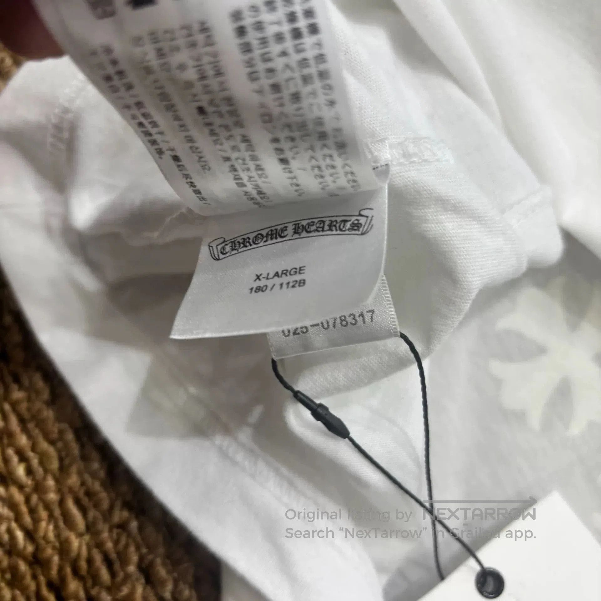 Chrome Hearts Chrome Hearts White Long Sleeve Shirt. Size US XL / EU 56 / 4 - 5 Thumbnail