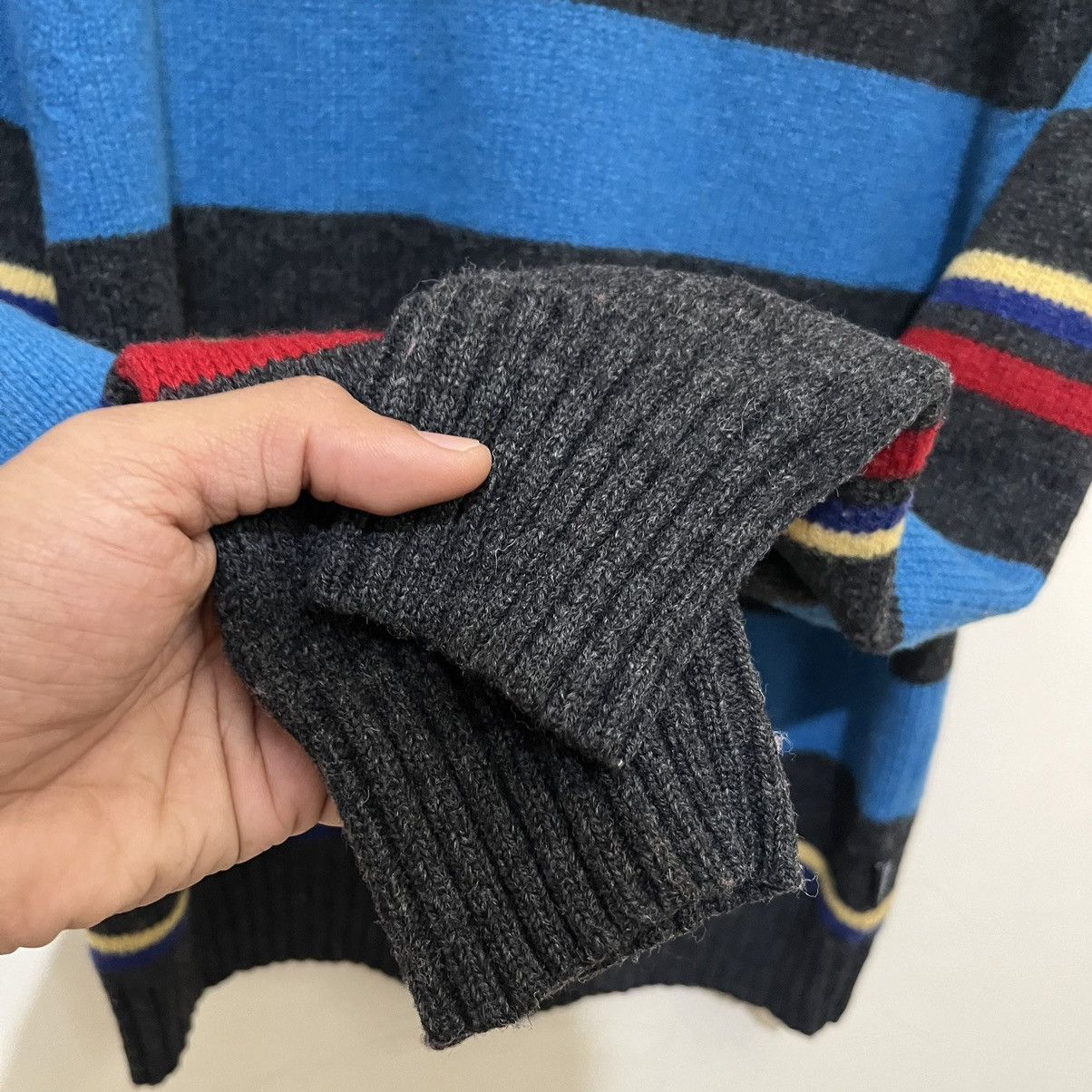 Stussy Wool Knit Jumper Sweatshirt
