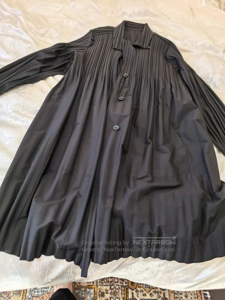 Issey Miyake Issey Miyake Black windbreaker Size L / US 10 / IT 46 - 1 Thumbnail