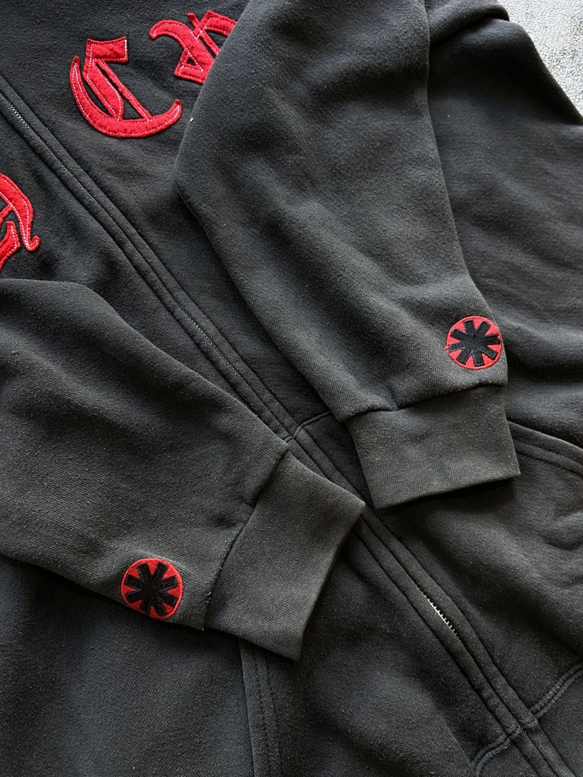 Band Tees Vintage 90s Giant RHCP Red Hot Chili Pelpers Zip Hoodie Size US L / EU 52-54 / 3 - 5 Thumbnail