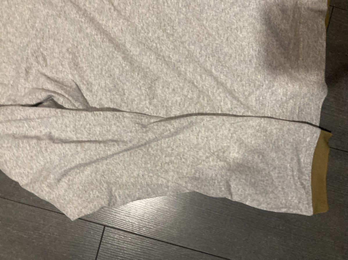 Yohji Yamamoto Y-3 Yohji Yamamoto Striped Long Sleeve Tee Beige Grey Size US M / EU 48-50 / 2 - 8 Thumbnail