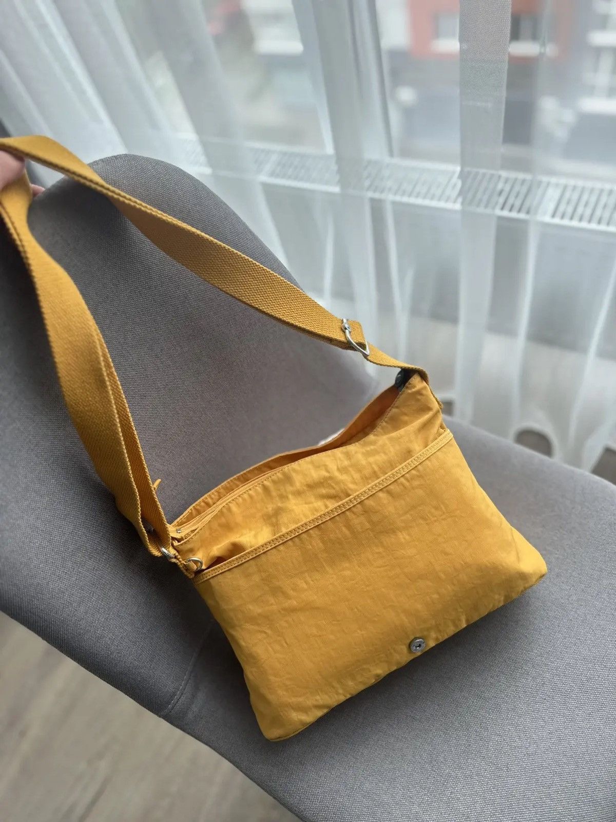 Vintage Vintage Kipling Yellow Bag Y2K Backpack Size ONE SIZE - 7 Thumbnail