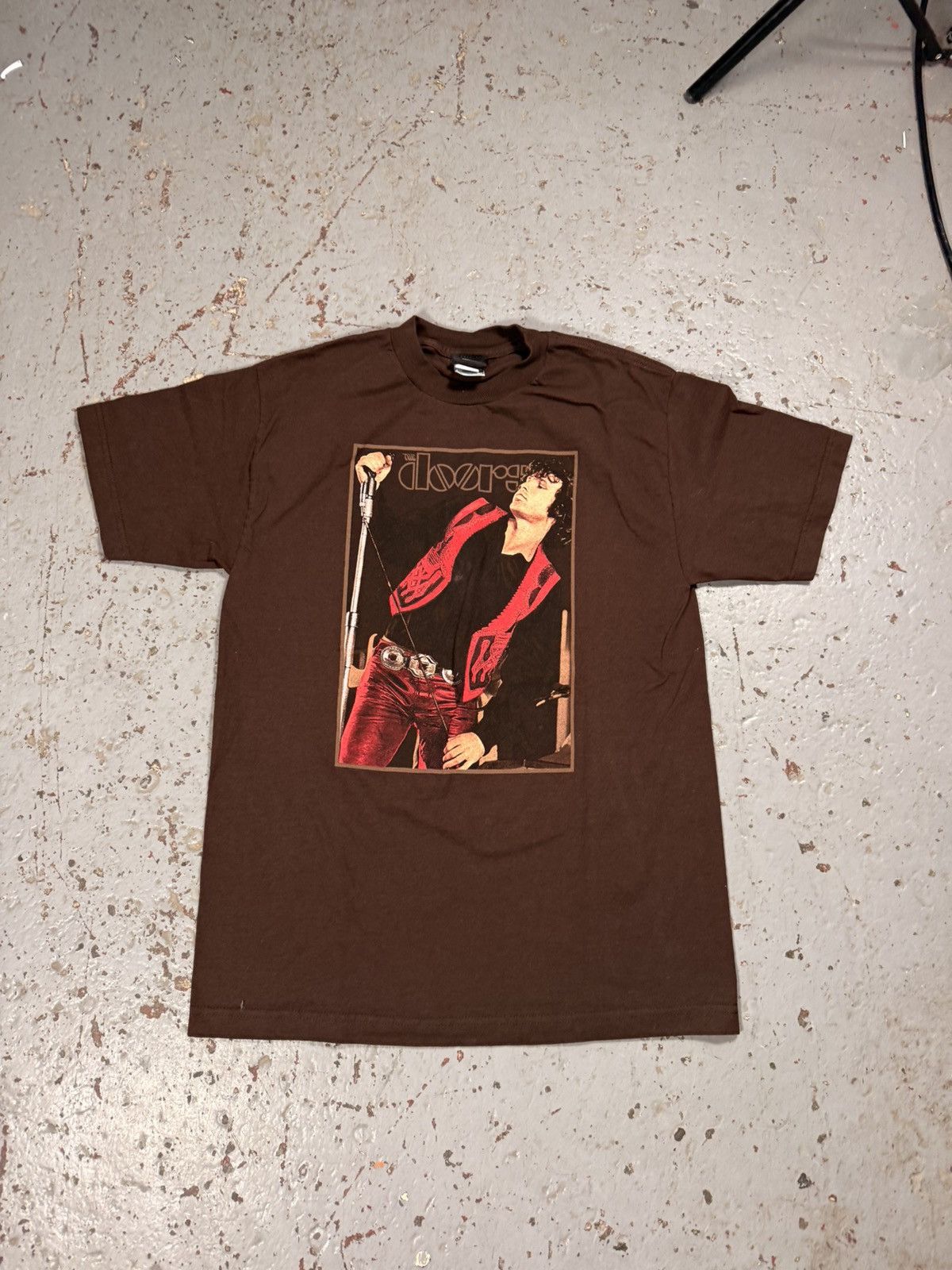 Other Vintage Insane Faded Jim Morrison The Doors Winter land Tee Size US M / EU 48-50 / 2 - 1 Thumbnail
