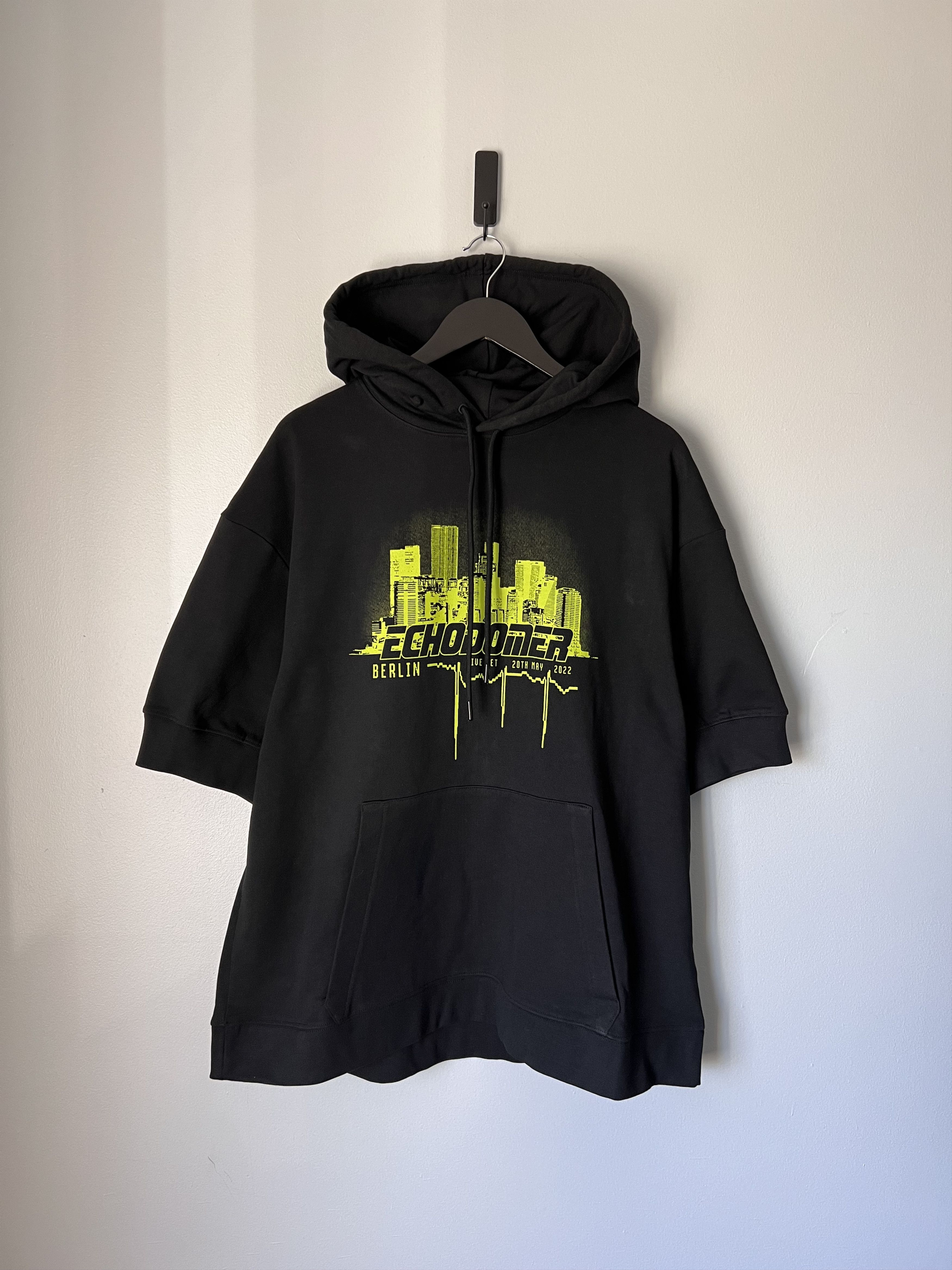 Raf Simons Raf Simons Echodomer Hoodie in Black Size US XL / EU 56 / 4 - 2 Thumbnail