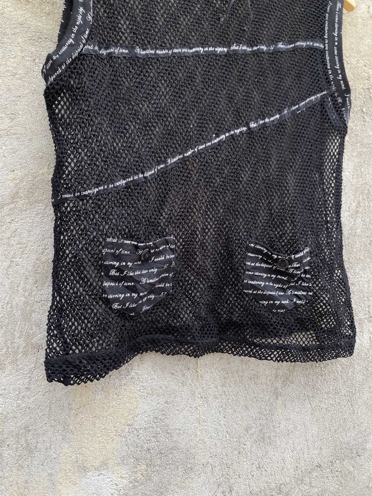 Hysteric Glamour × Japanese Brand × Le Grande Bleu (L.G.B.) Vintage Japanes Remove Mesh Top Ifsixwasnine lgb style Size US M / EU 48-50 / 2 - 3 Thumbnail