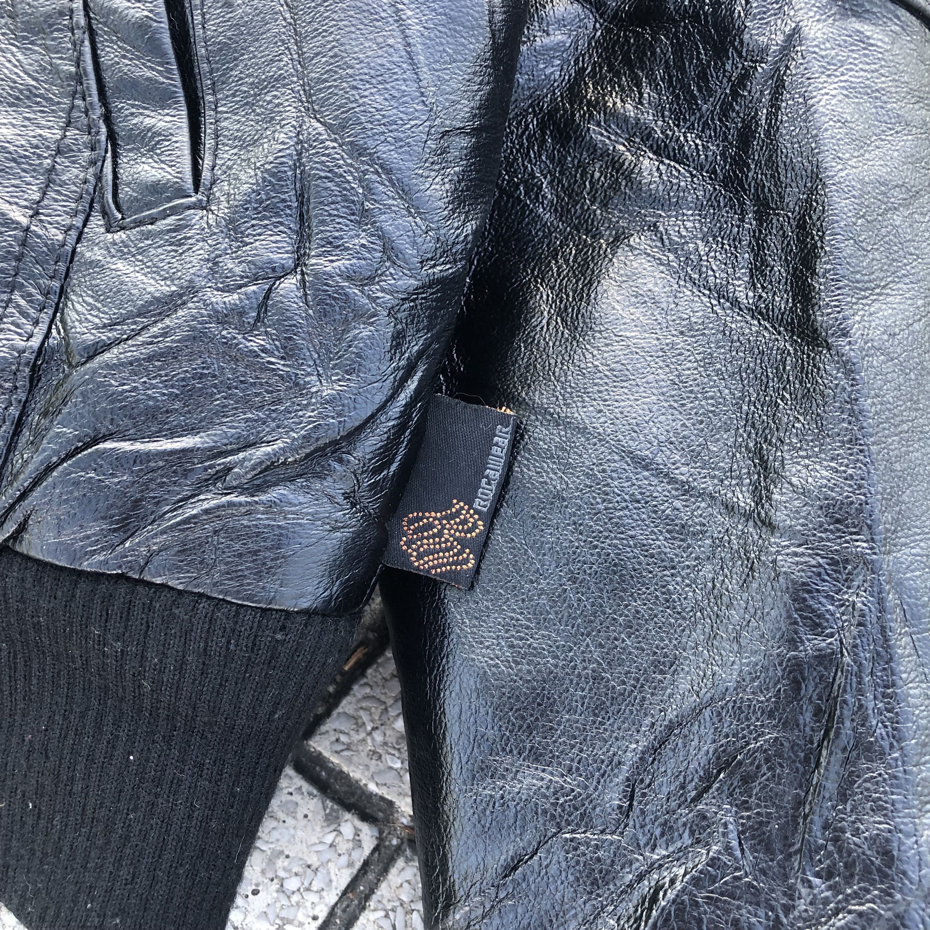 Rocawear Y2K Rocawear Leather Down Puffer Jacket Fur Hood Bomber Size M / US 6-8 / IT 42-44 - 8 Thumbnail