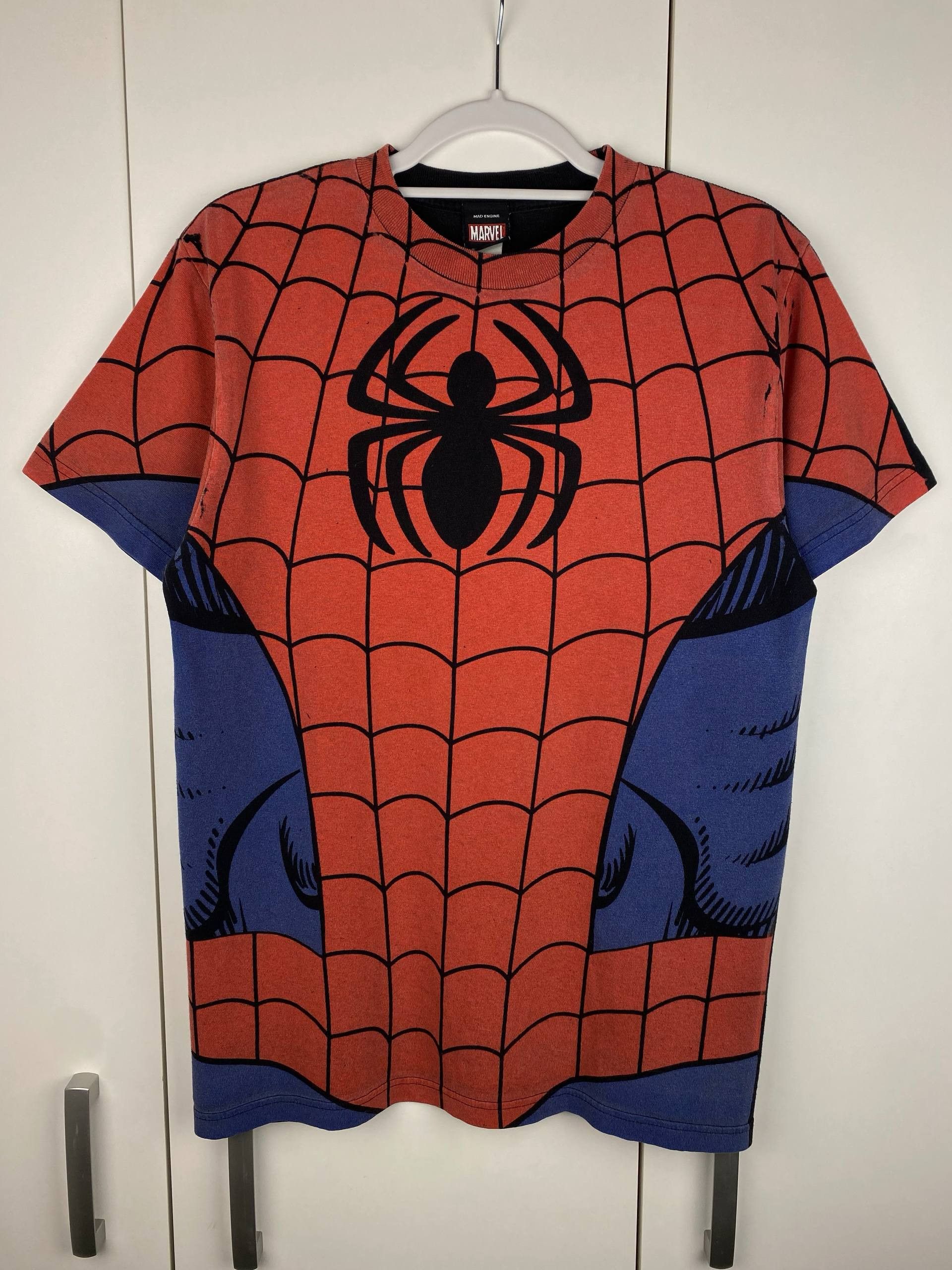 Marvel Comics Vintage Spiderman Marvel Mad Engine 00s Graphic Tee Size US L / EU 52-54 / 3 - 1 Thumbnail