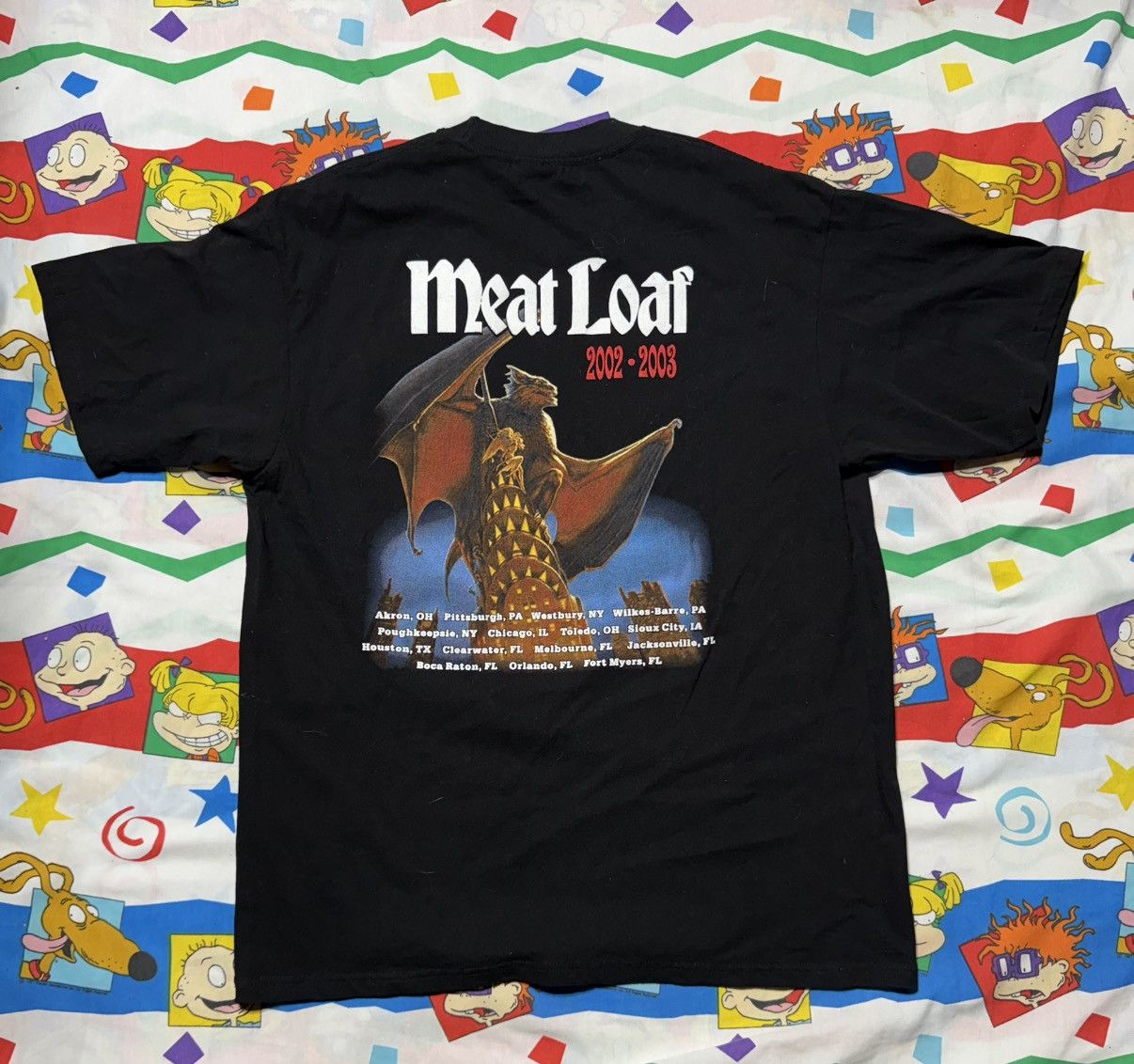 Other Vintage Meat Loaf 90s Tour Graphic Tee Rock Band 2003 Size US XL / EU 56 / 4 - 2 Thumbnail