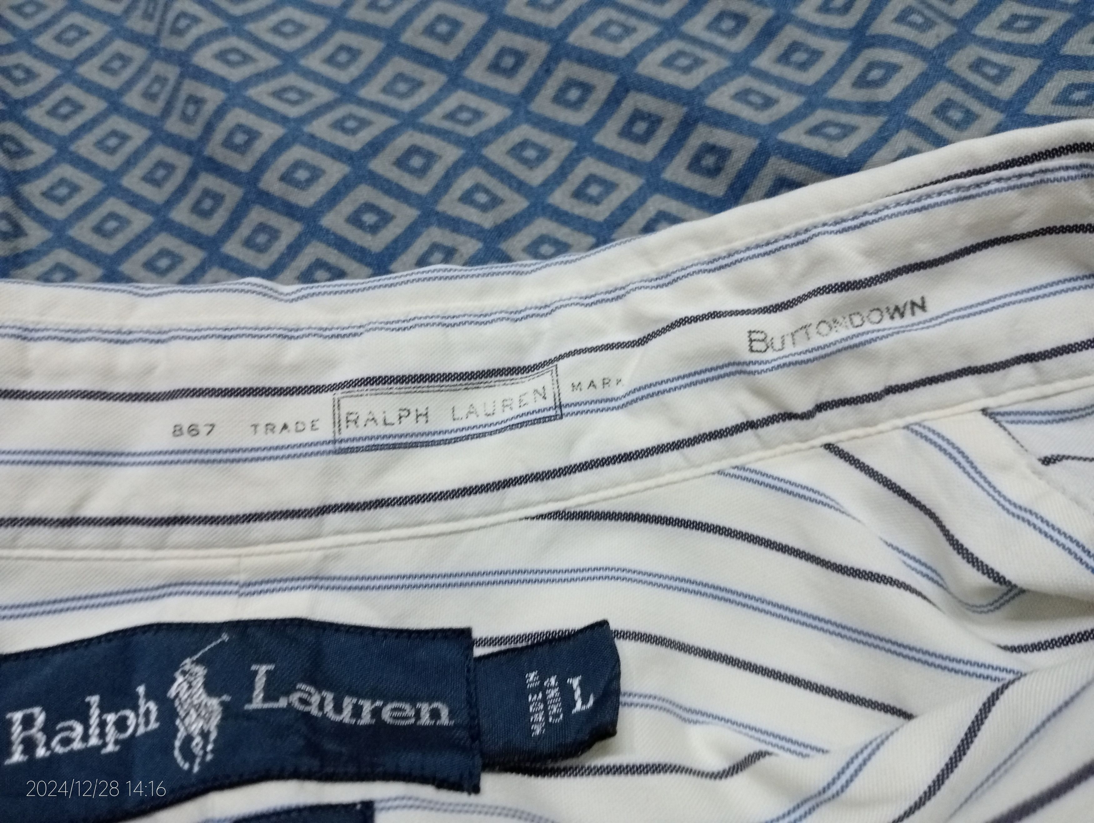 Polo Ralph Lauren Polo Ralph Lauren Buttondown Very Rare Size US L / EU 52-54 / 3 - 8 Thumbnail