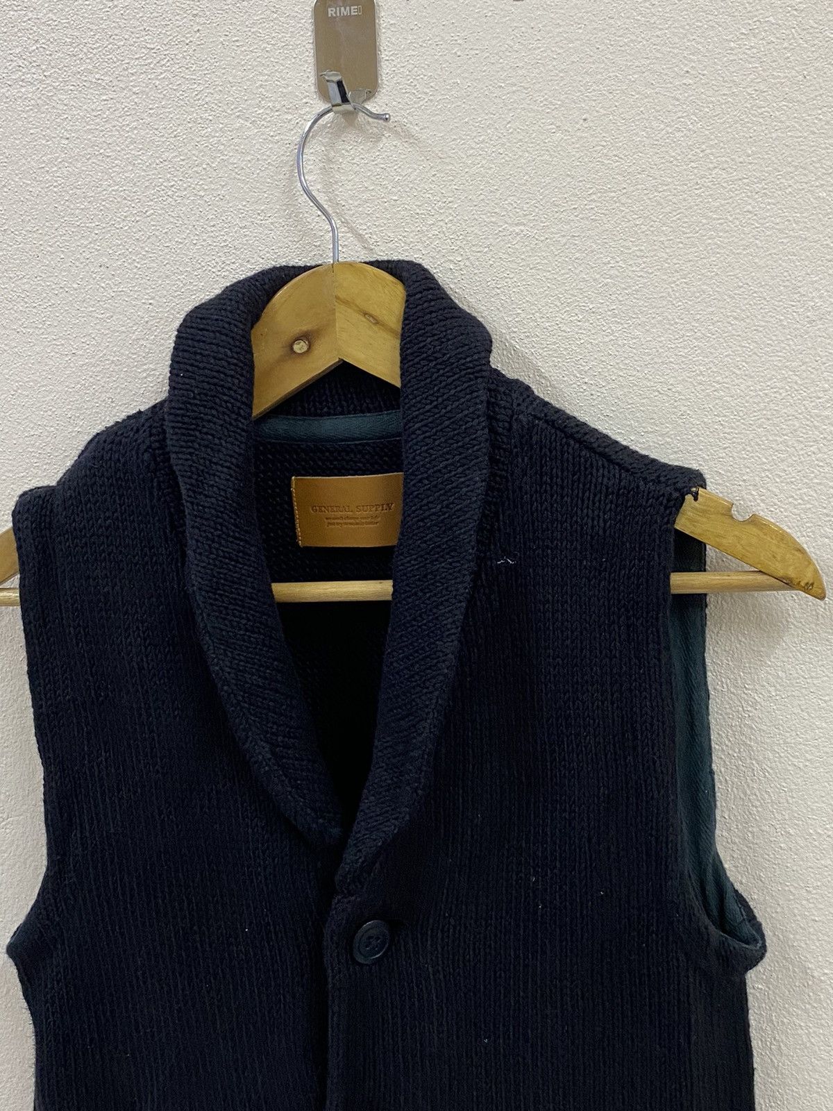 Japanese Brand General Supply Knit Vest Size US S / EU 44-46 / 1 - 3 Thumbnail