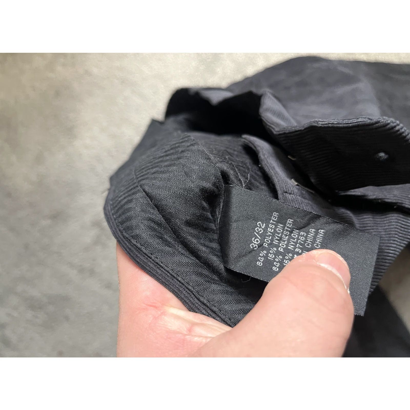 Perry Ellis Perry Ellis Men’s Corduroy Pants 36x32 Black Chinos Straight Pants Regular Mens 36 Black Corduroy Straight Vintage No Size US 36 / EU 52 - 6 Thumbnail
