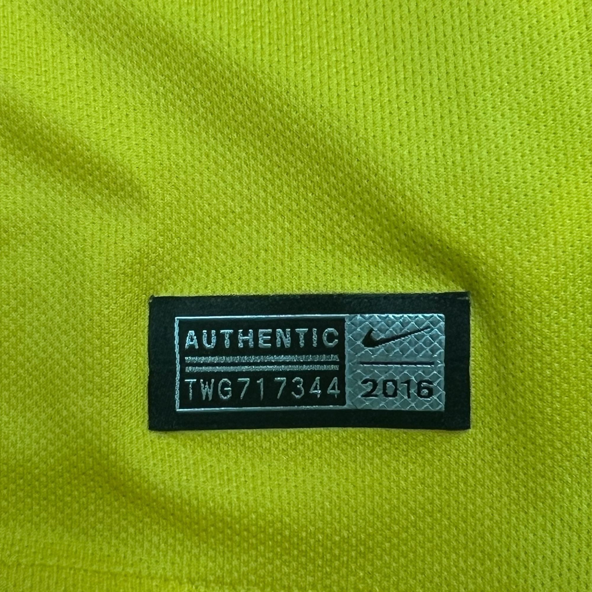 Nike Nike Brazil National Football Team Home Jersey 2016 Authenti Size US M / EU 48-50 / 2 - 4 Thumbnail